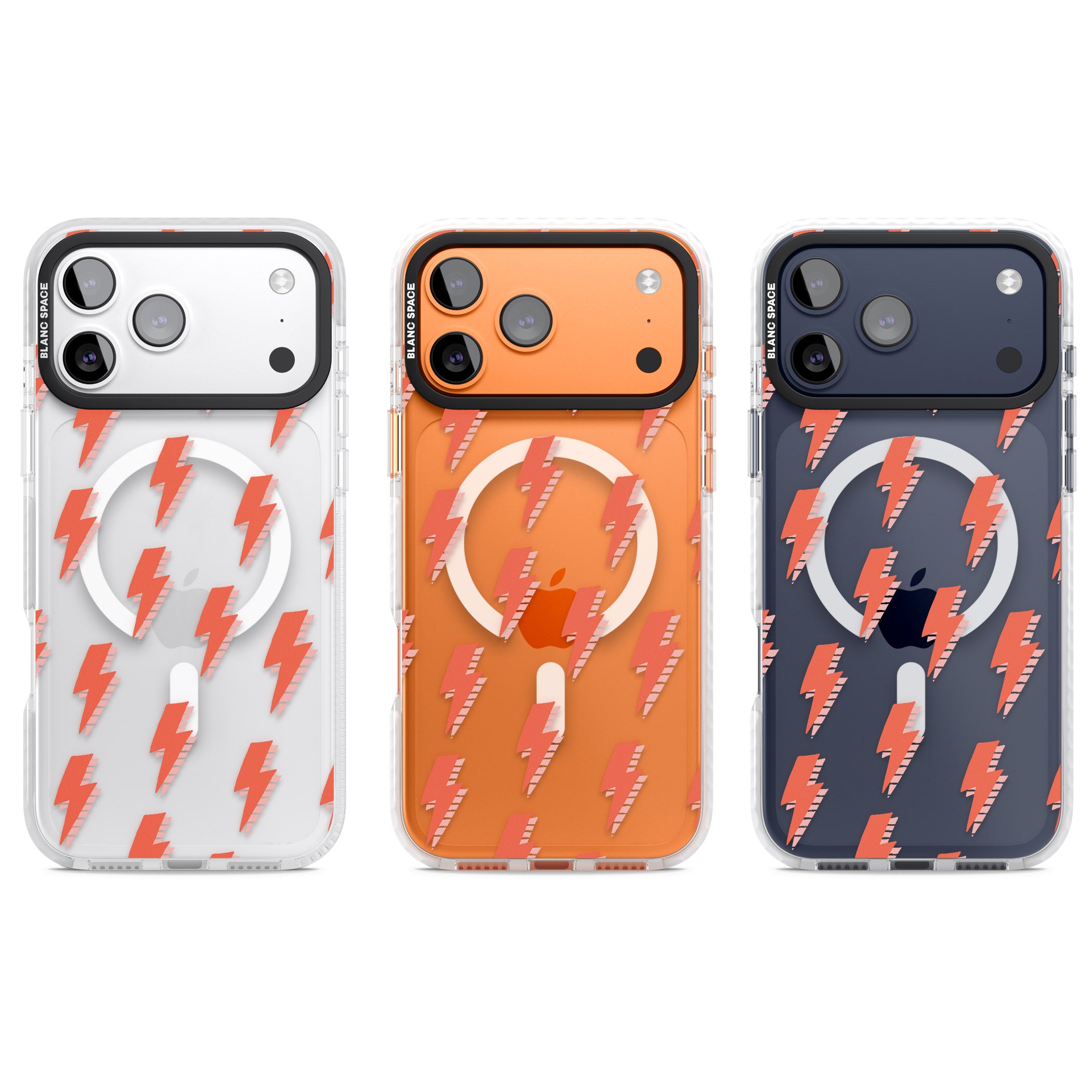 Pop Lightning iPhone 17 Pro Impact Pro Clear Phone Case APT Impact Protection