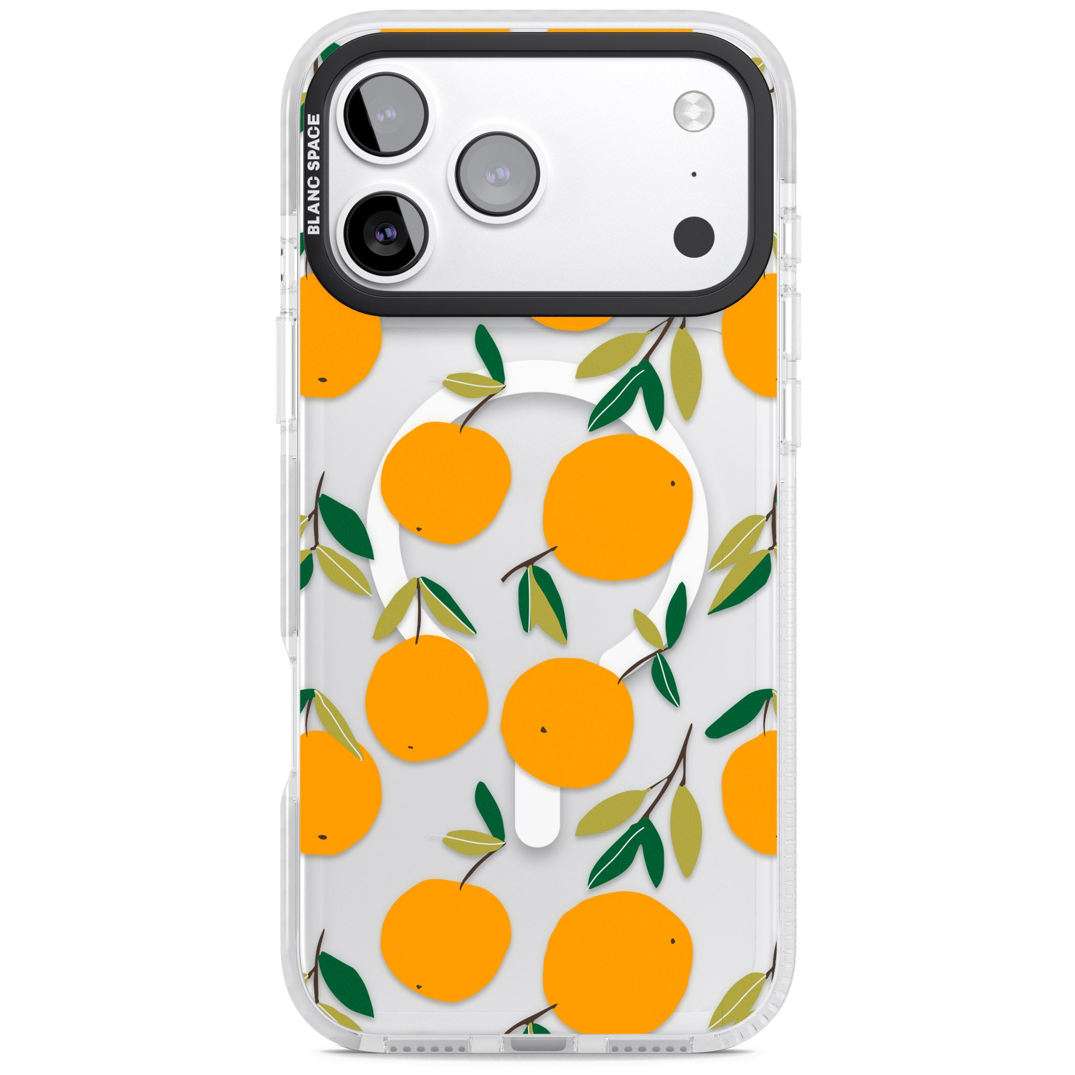 Citrus Grove iPhone 17 Pro Impact Pro Clear Phone Case