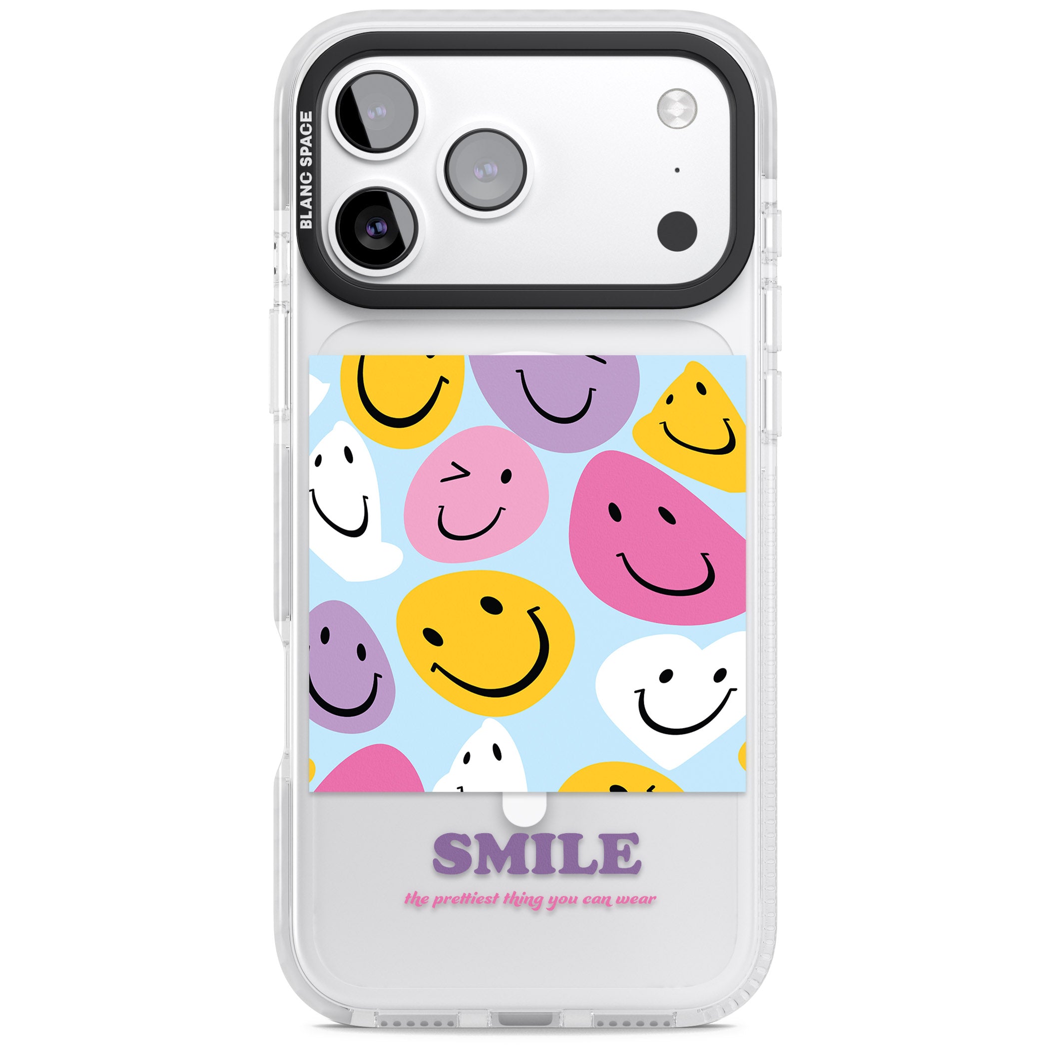 A Smile iPhone 17 Pro Impact Pro Clear Phone Case