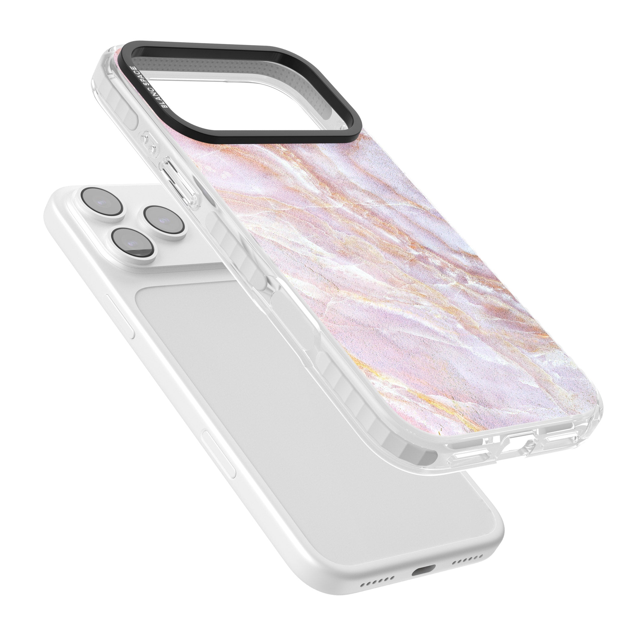Soft Onyx Blush iPhone 17 Pro Impact Pro Clear Phone Case Colours