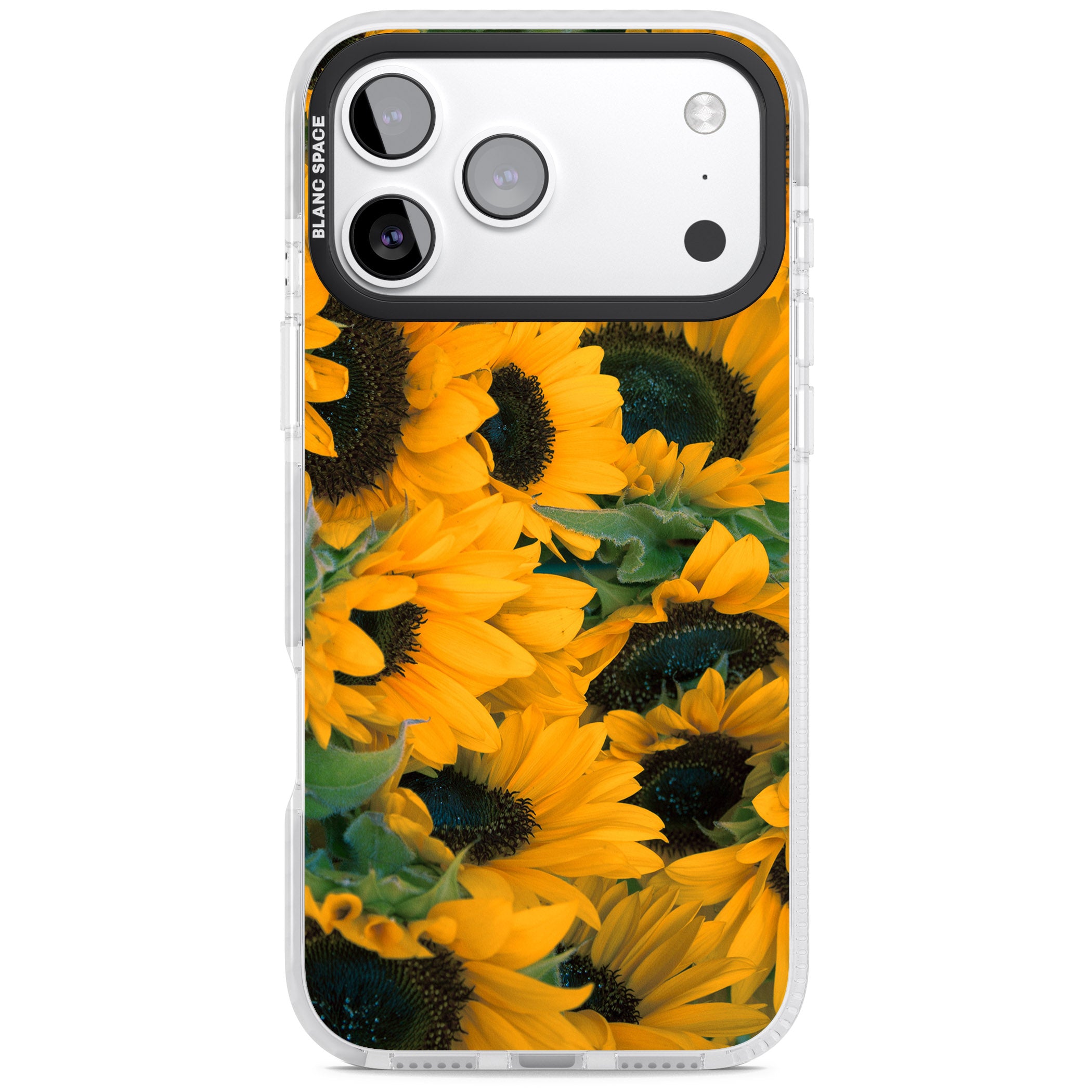 Sunflowers iPhone 17 Pro Impact Pro Clear Phone Case