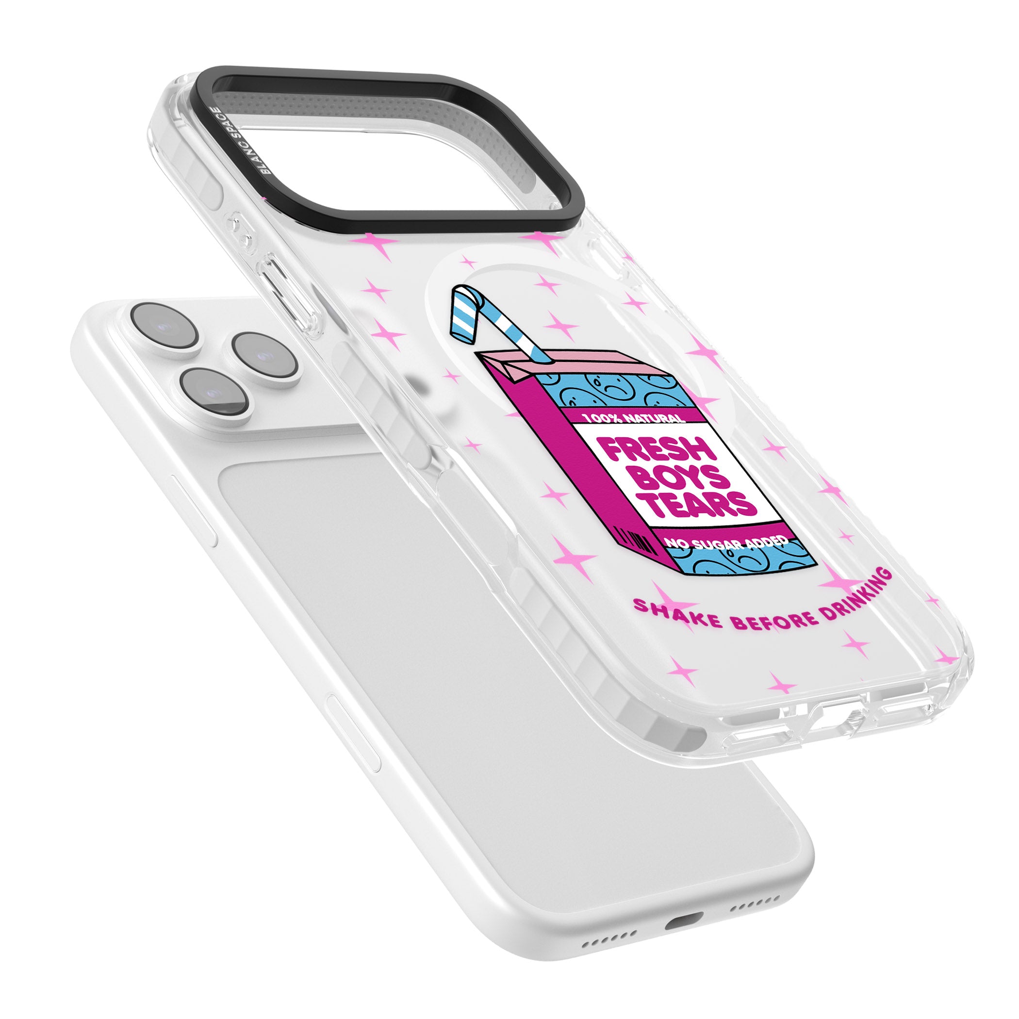 Boy Tears iPhone 17 Pro Max Impact Pro Clear Phone Case Colours