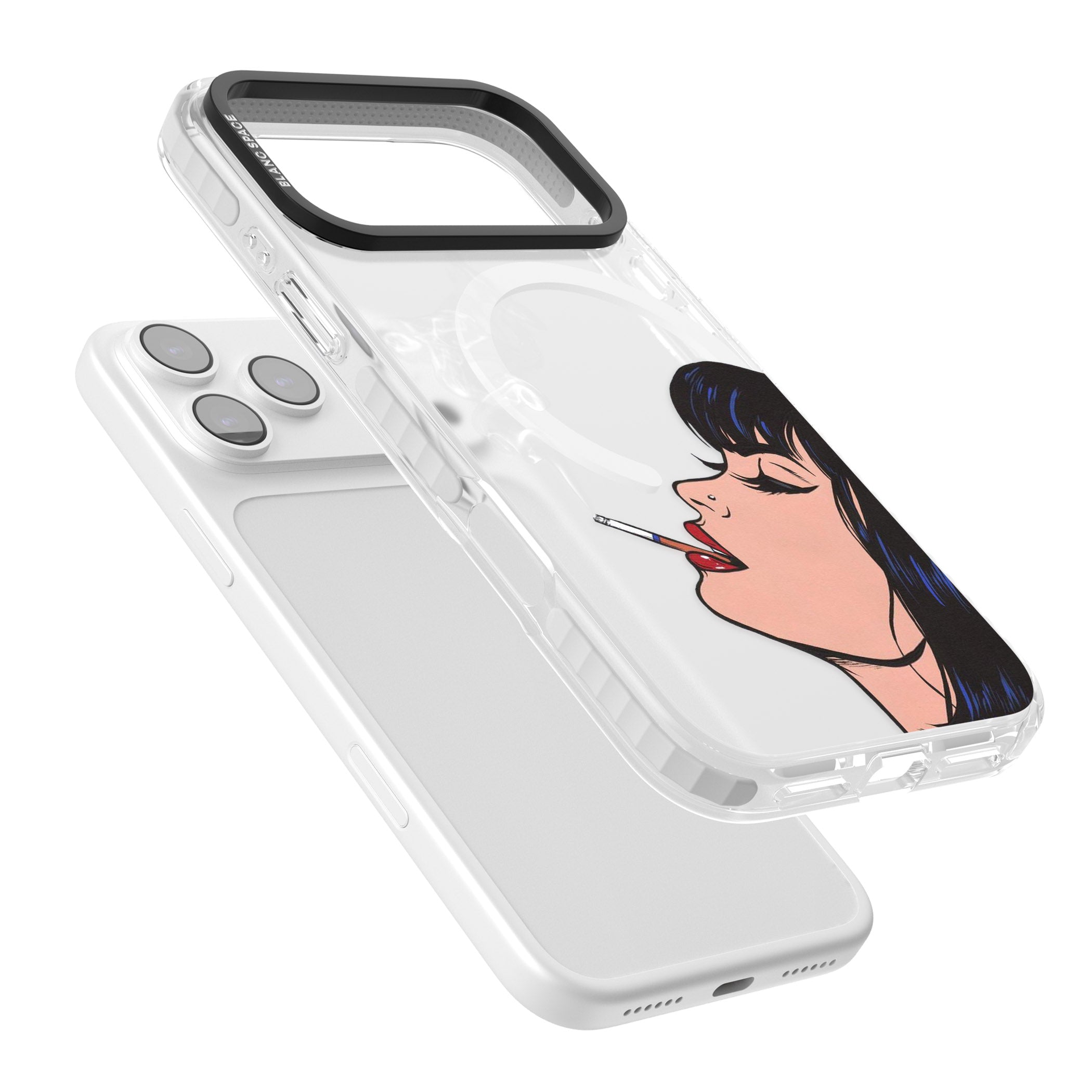 Stress Relief Pop Art iPhone 17 Pro Max Impact Pro Clear Phone Case Colours