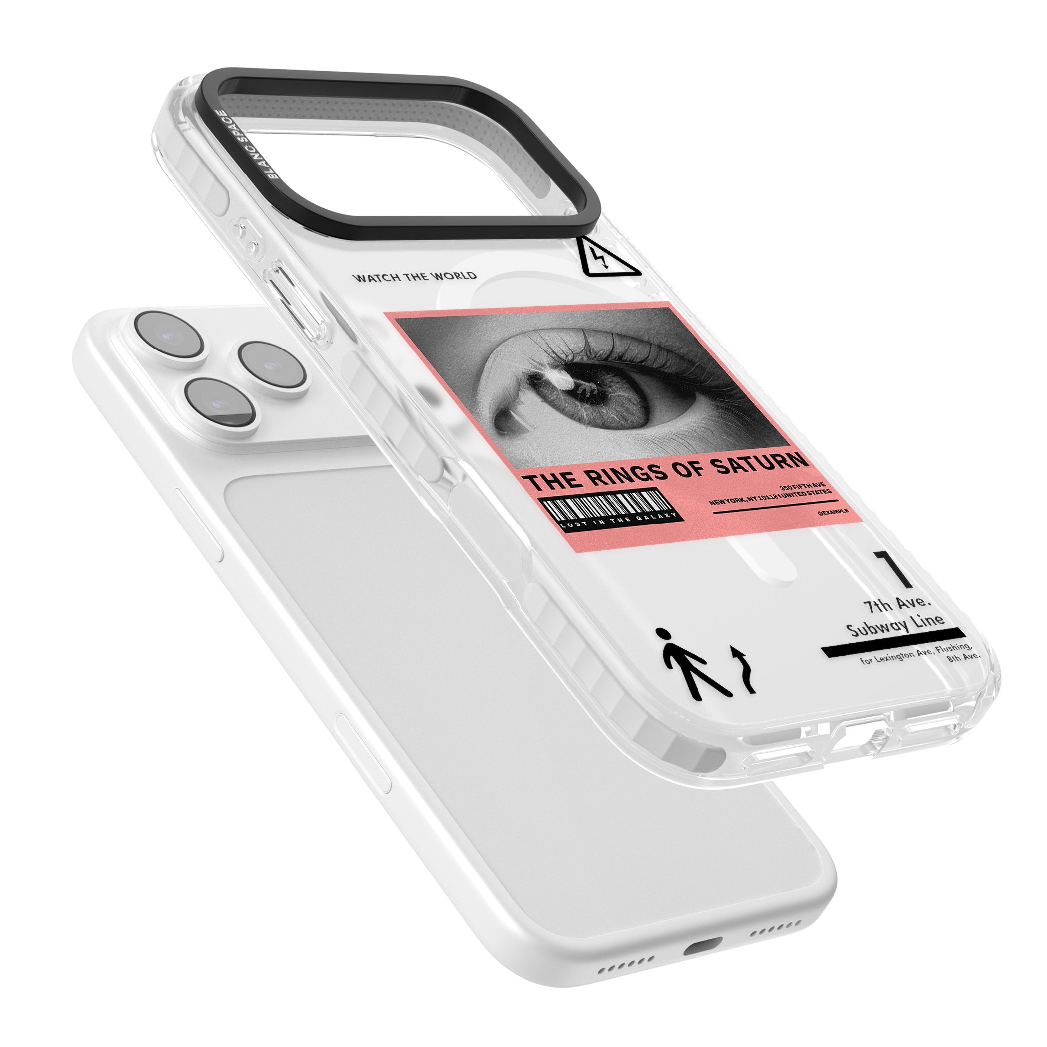Watch The World iPhone 17 Pro Max Impact Pro Clear Phone Case Colours