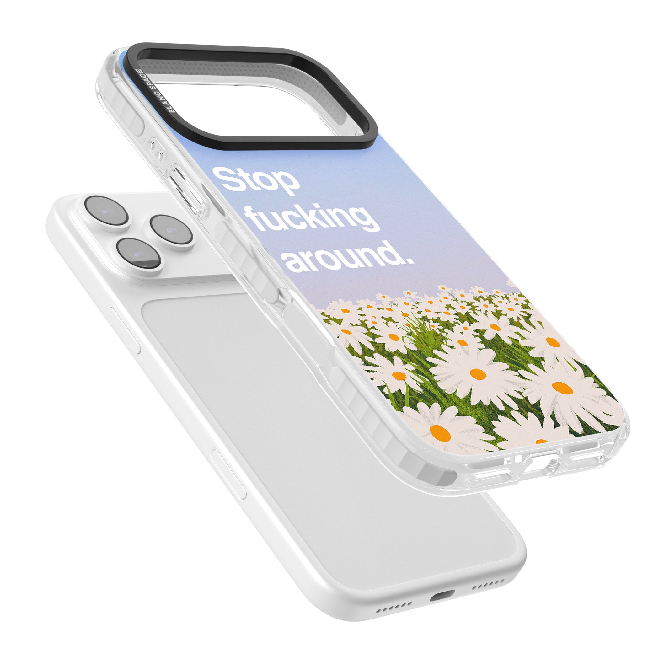 Stop F*Cking Around iPhone 17 Pro Impact Pro Clear Phone Case Colours