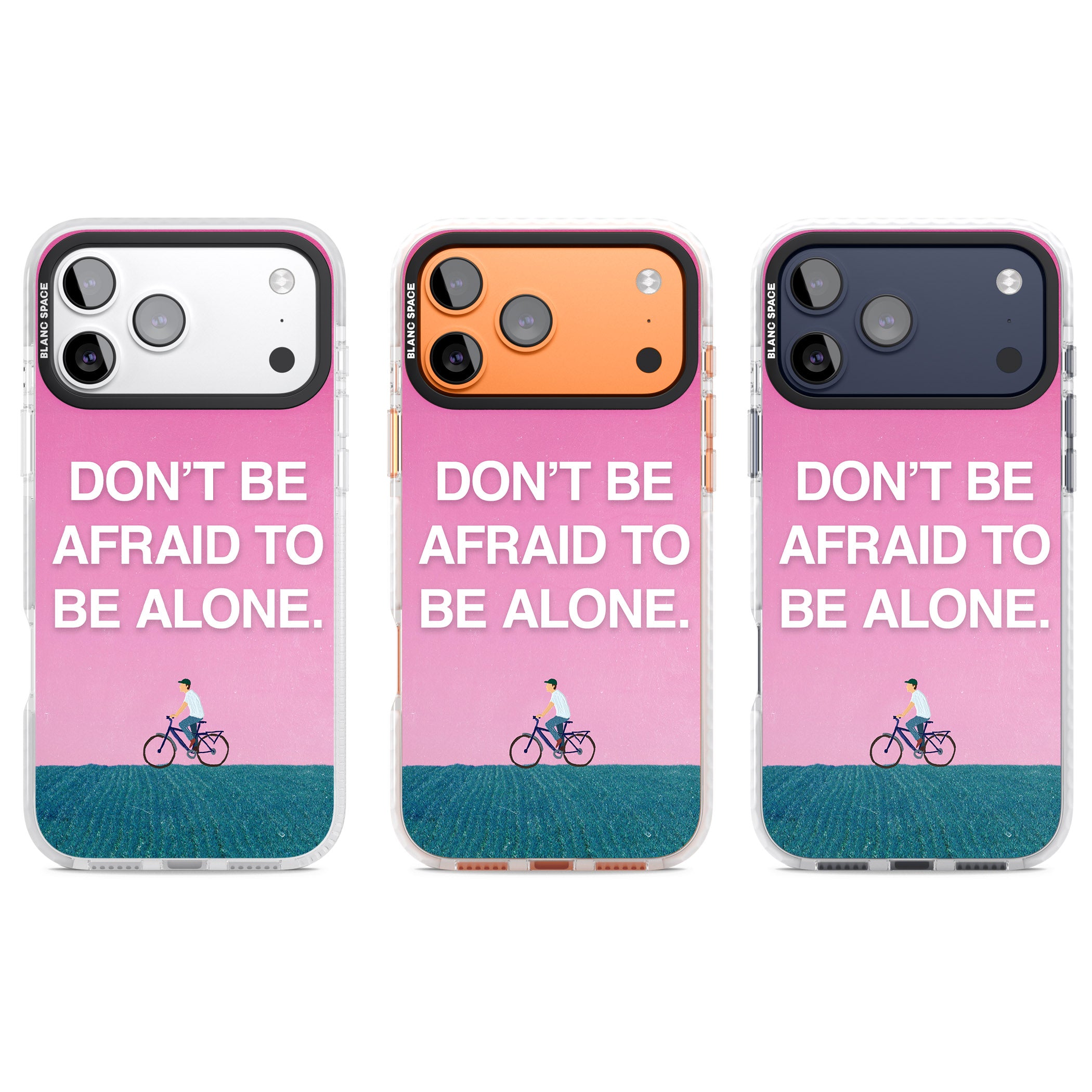 Don'T Be Afraid To Be Alone iPhone 17 Pro Impact Pro Clear Phone Case APT Impact Protection