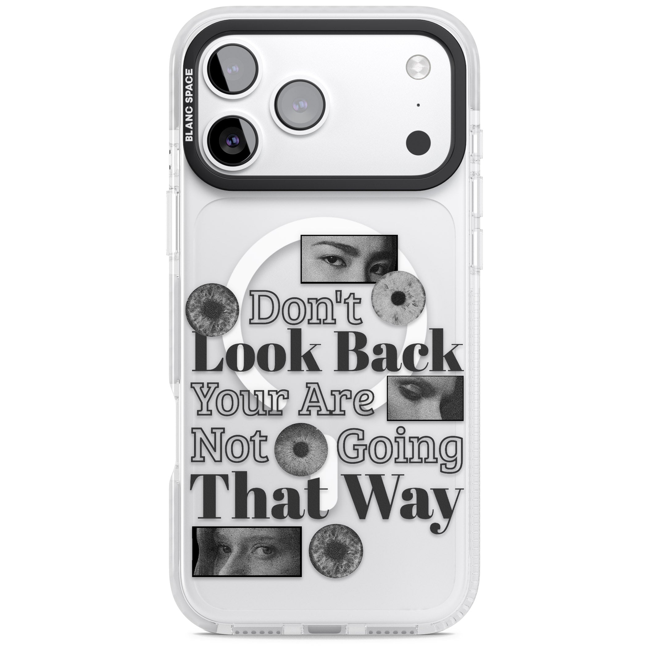 Dont Look Back iPhone 17 Pro Impact Pro Clear Phone Case