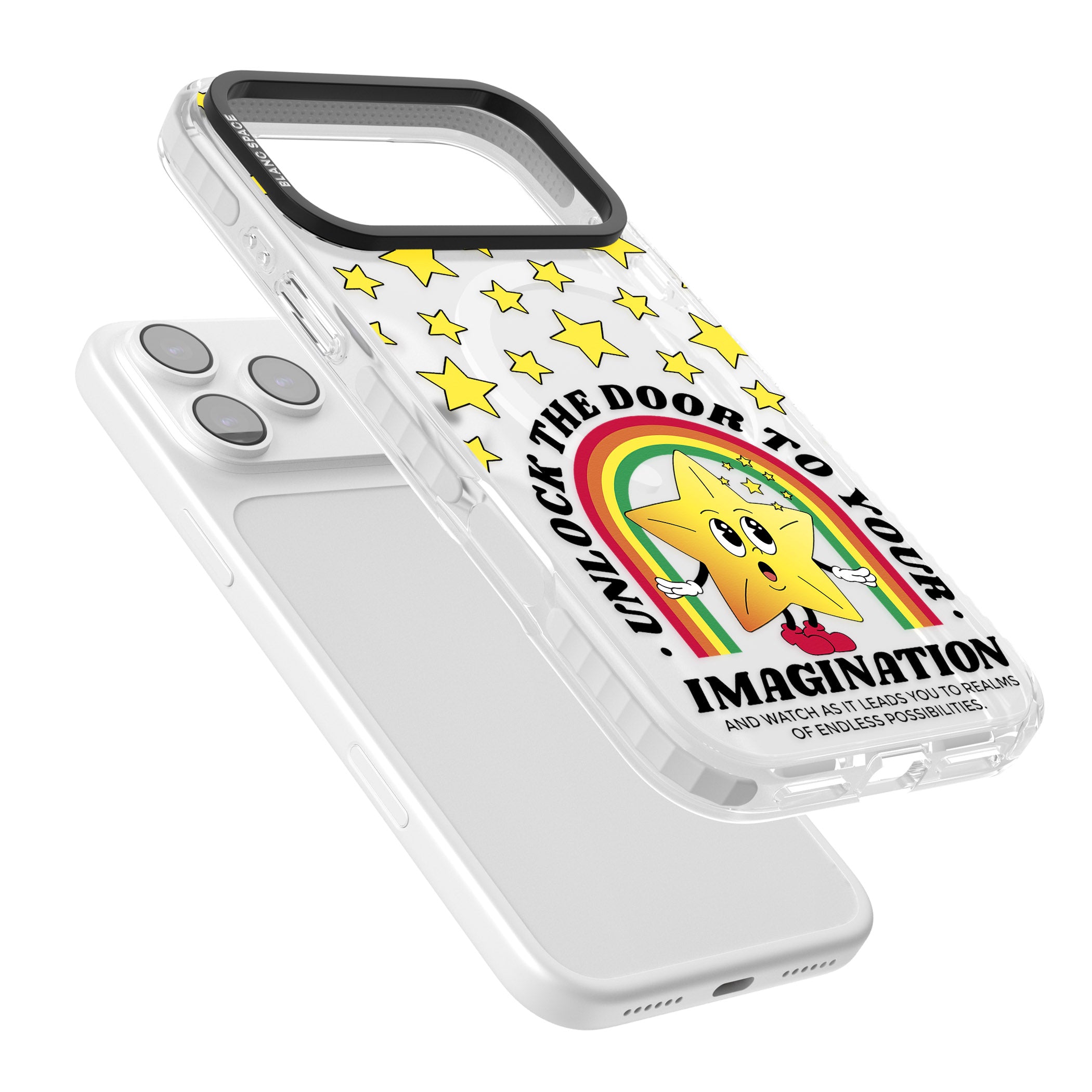 Imagination iPhone 17 Pro Impact Pro Clear Phone Case Colours