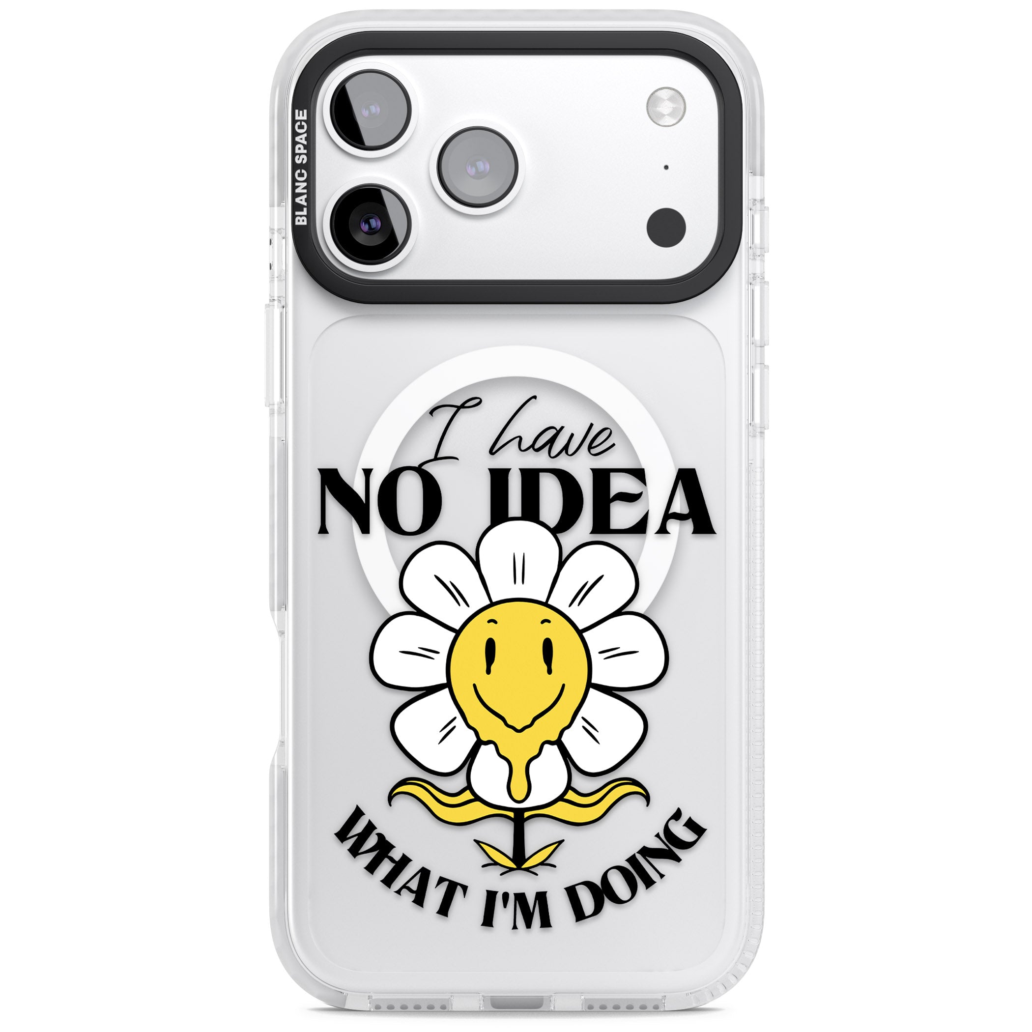 No Idea iPhone 17 Pro Impact Pro Clear Phone Case