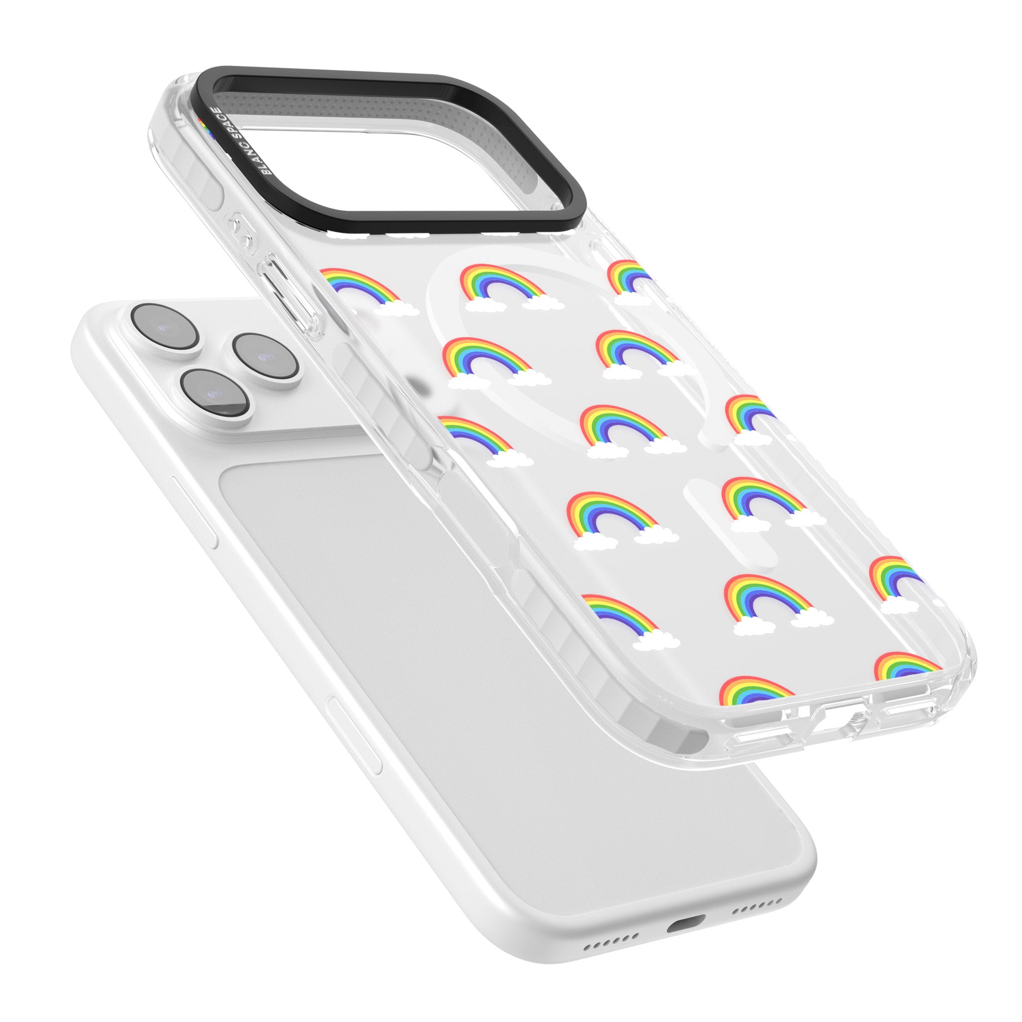 Rainbow Dream iPhone 17 Pro Max Impact Pro Clear Phone Case Colours