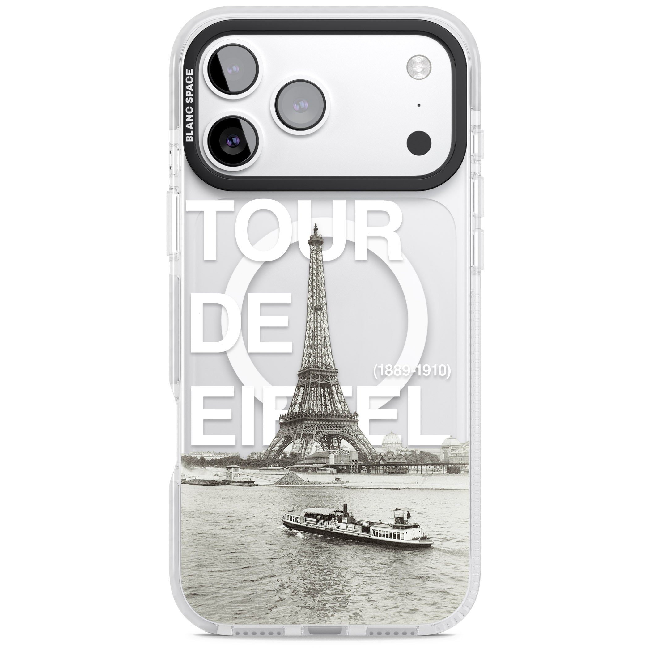 Tour De Eiffel iPhone 17 Pro Max Impact Pro Clear Phone Case