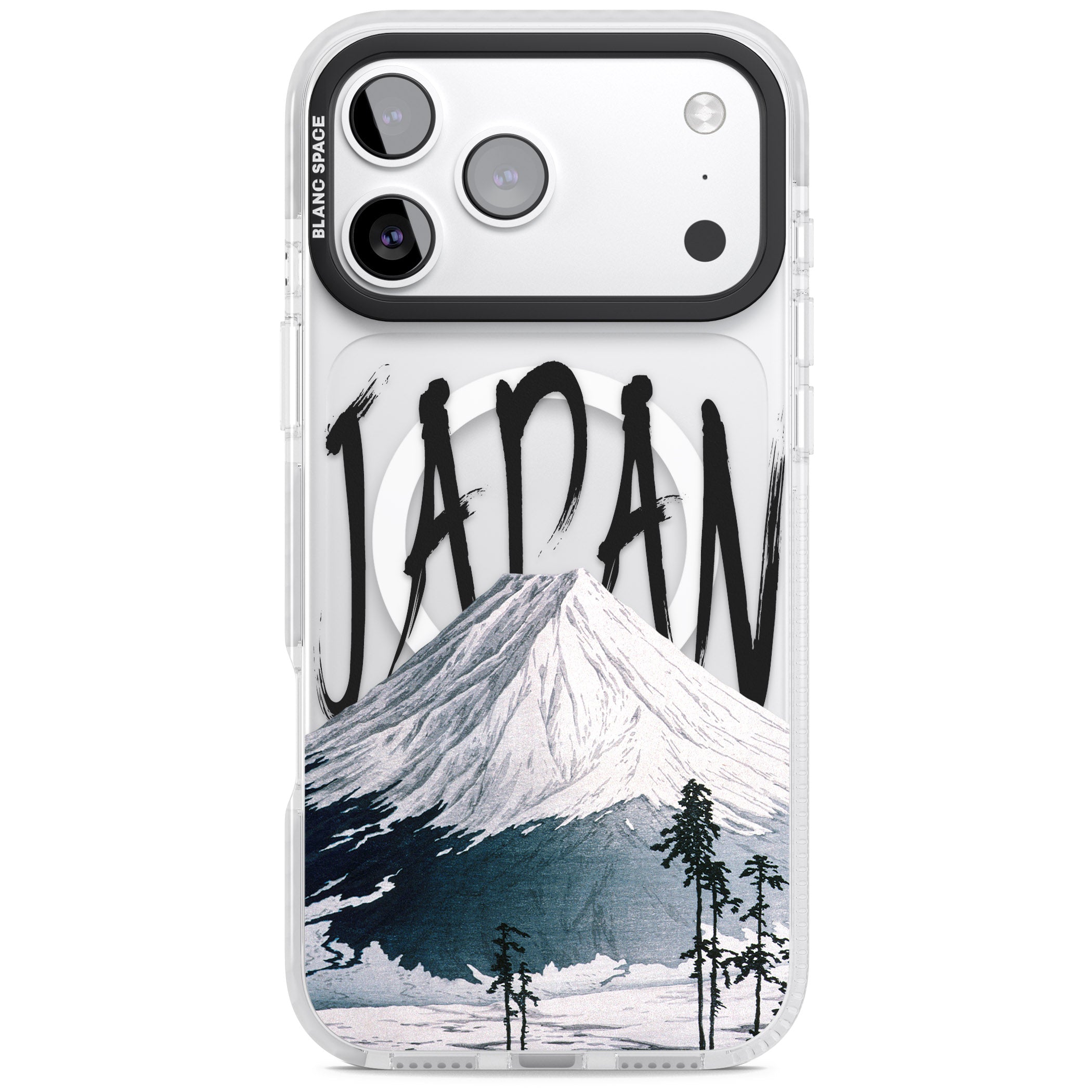 Mount Fuji Cutout iPhone 17 Pro Max Impact Pro Clear Phone Case