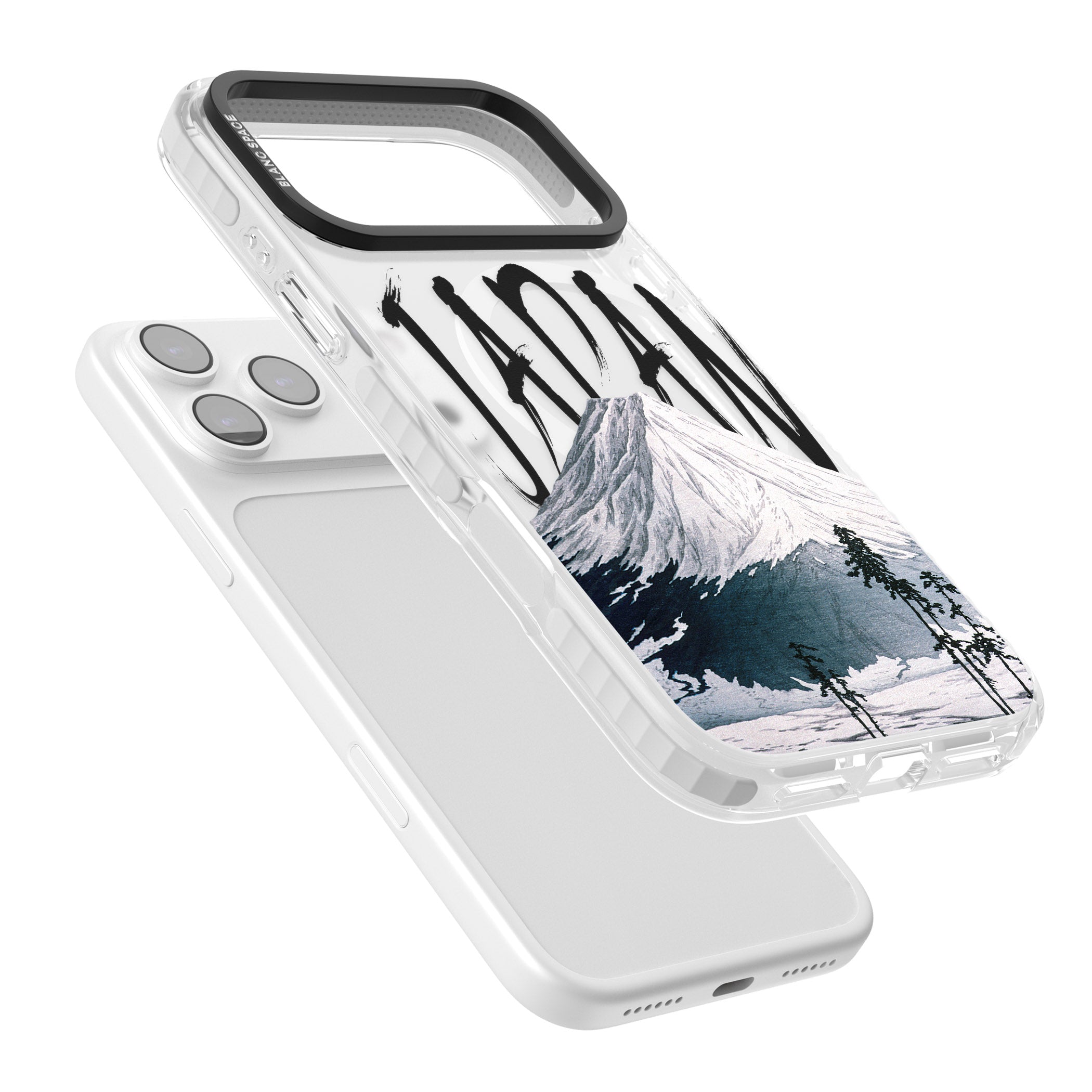 Mount Fuji Cutout iPhone 17 Pro Max Impact Pro Clear Phone Case Colours