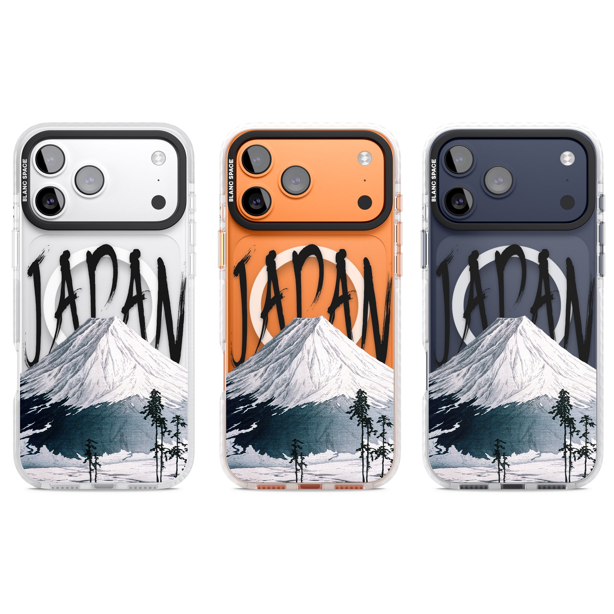 Mount Fuji Cutout iPhone 17 Pro Impact Pro Clear Phone Case APT Impact Protection