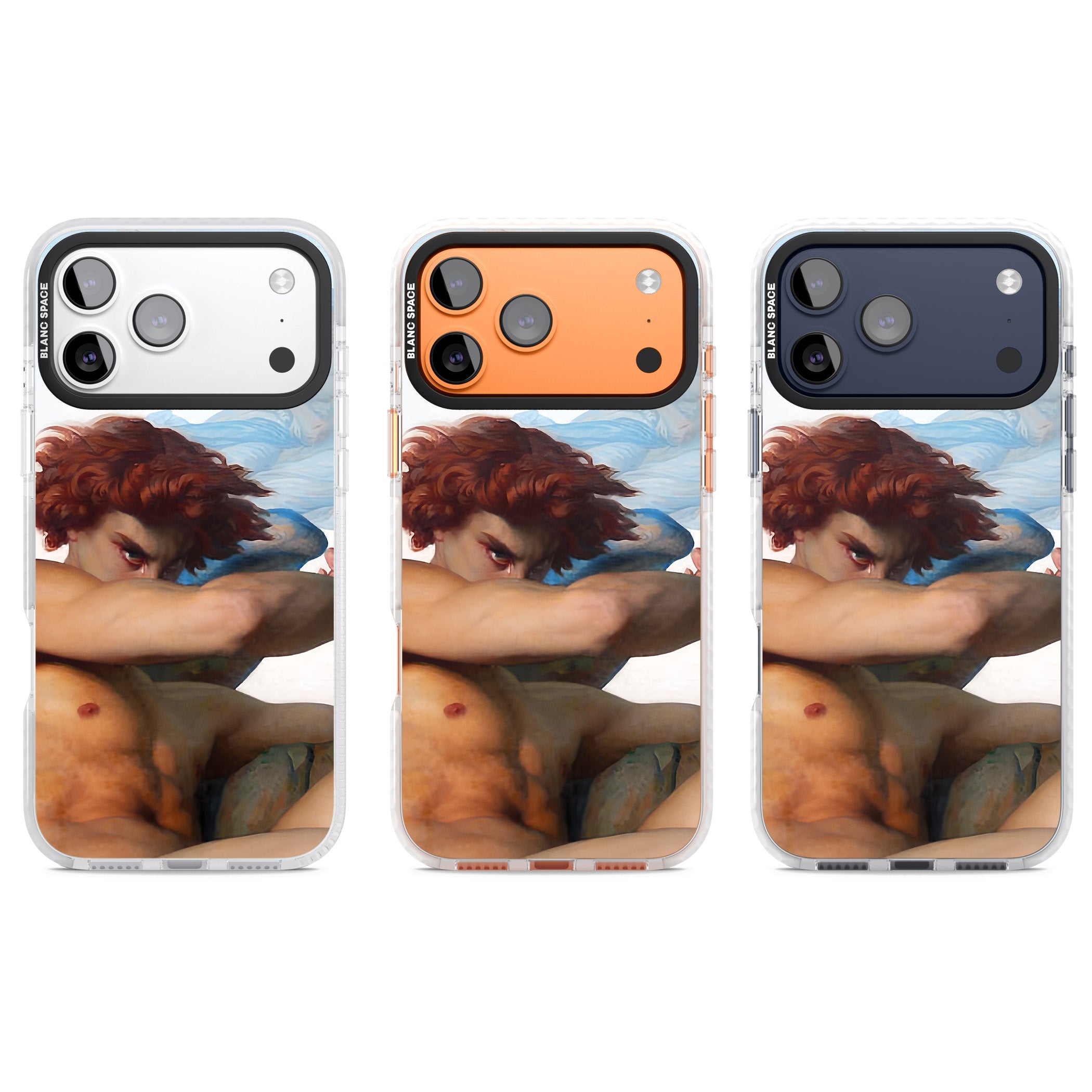 The Fallen Angel iPhone 17 Pro Impact Pro Clear Phone Case APT Impact Protection