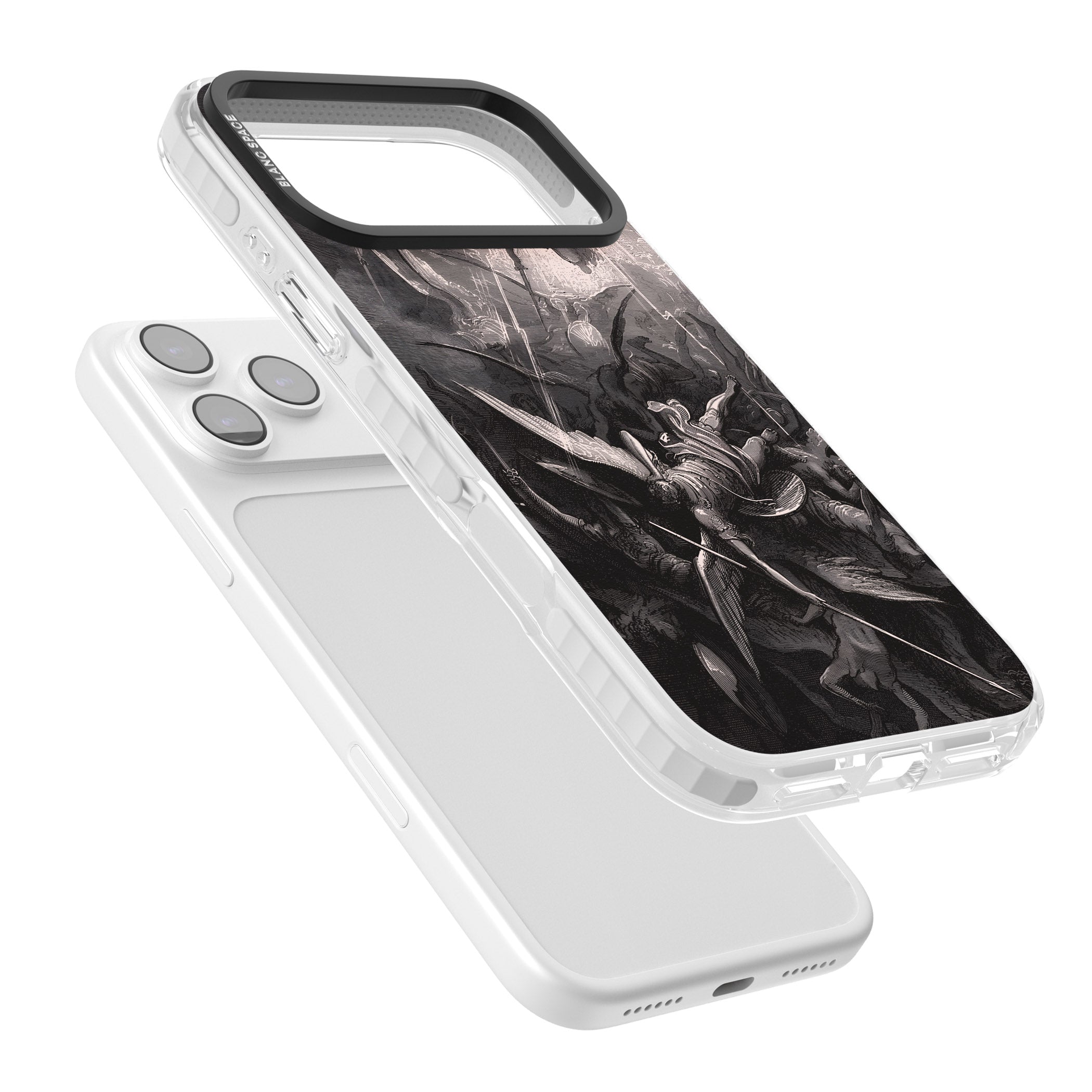 Paradise Lost iPhone 17 Pro Impact Pro Clear Phone Case Colours