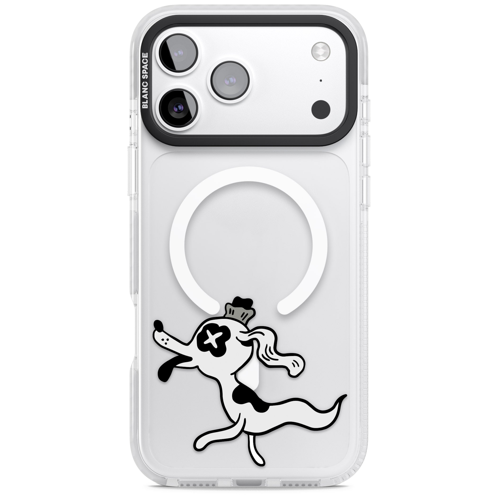 Dog Spirit iPhone 17 Pro Impact Pro Clear Phone Case