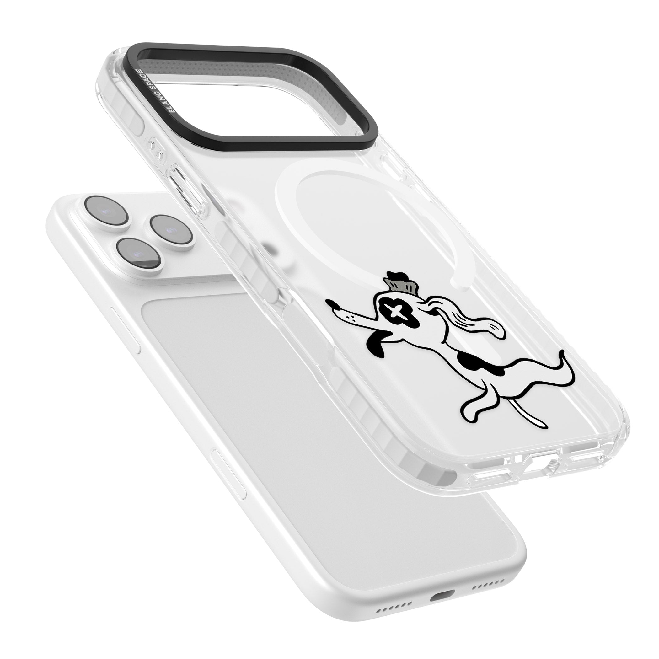 Dog Spirit iPhone 17 Pro Impact Pro Clear Phone Case Colours