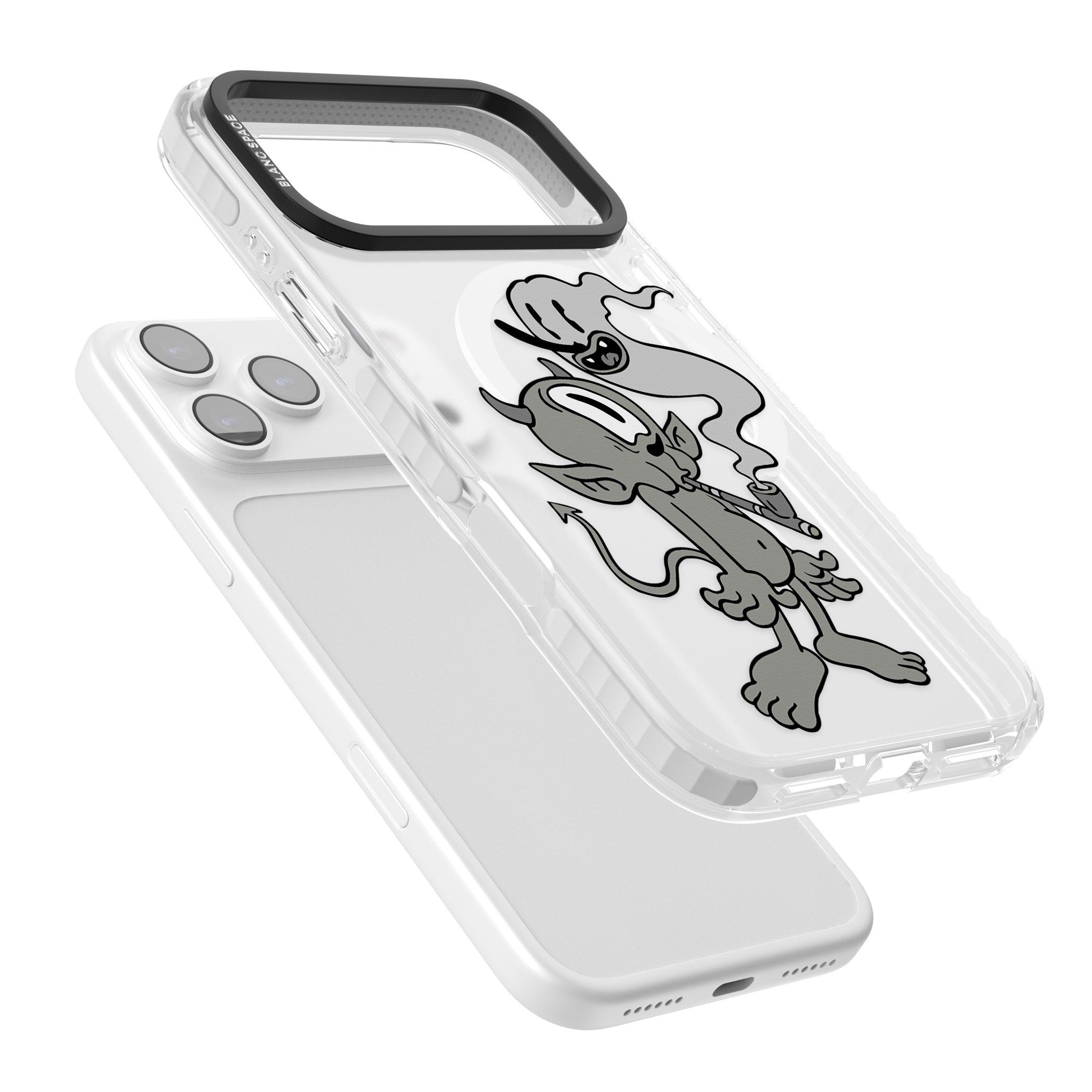 Pipe Goblin iPhone 17 Pro Impact Pro Clear Phone Case Colours