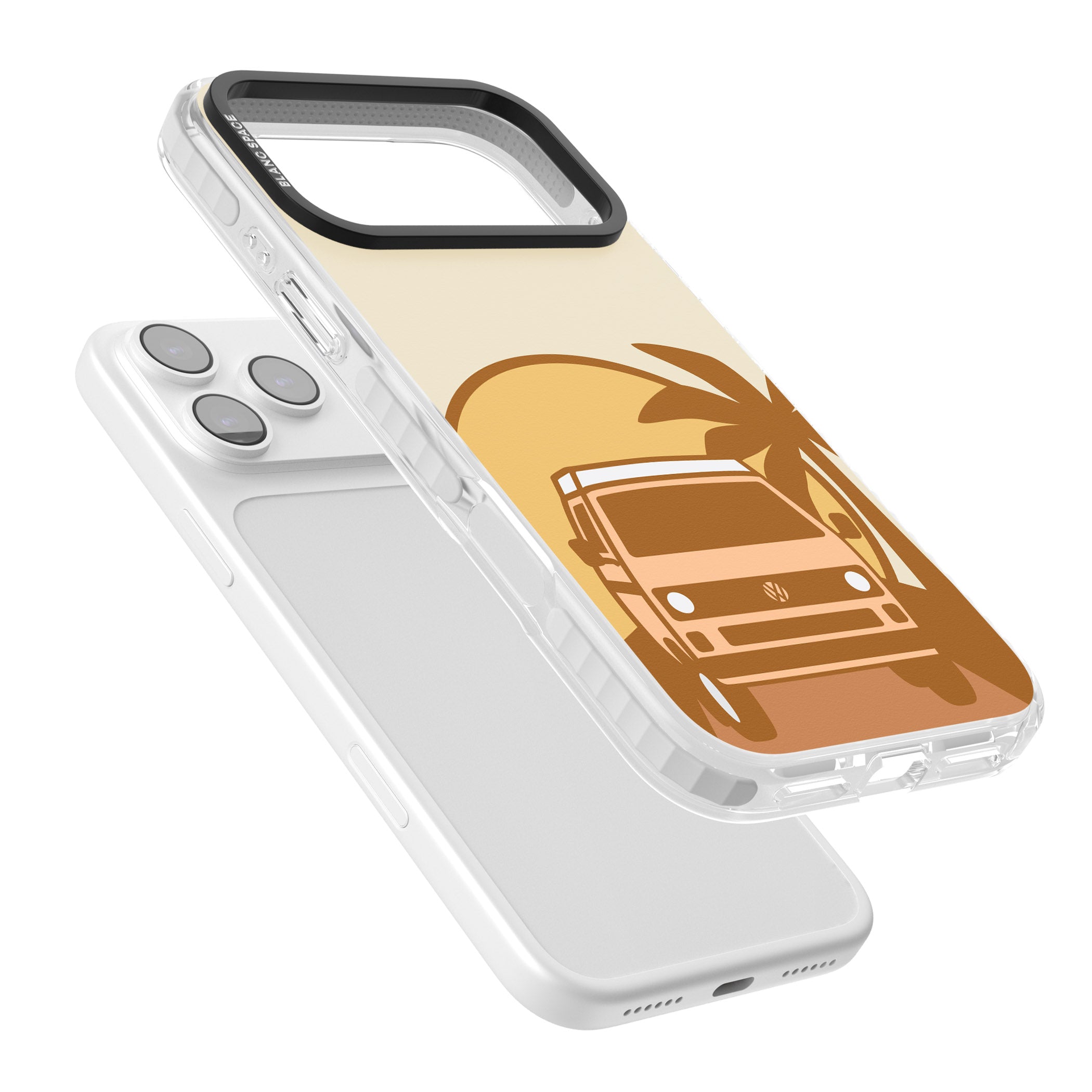 Sunset Van iPhone 17 Pro Impact Pro Clear Phone Case Colours