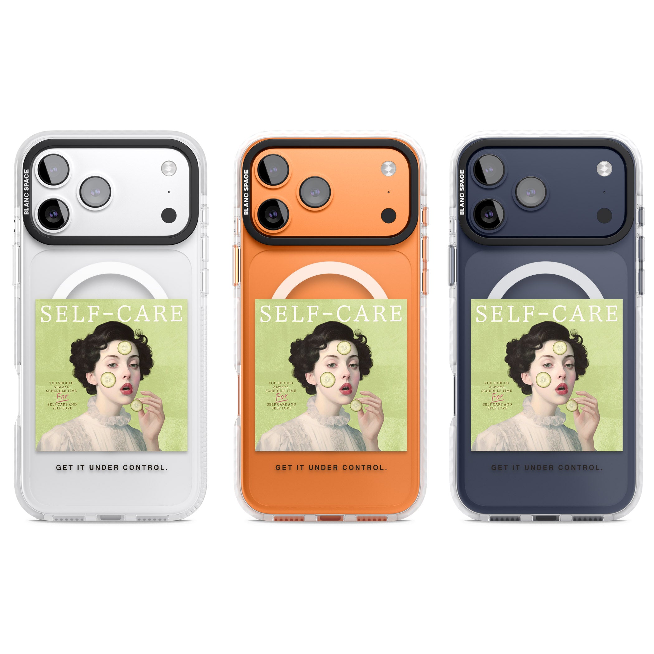 Self Care iPhone 17 Pro Impact Pro Clear Phone Case APT Impact Protection