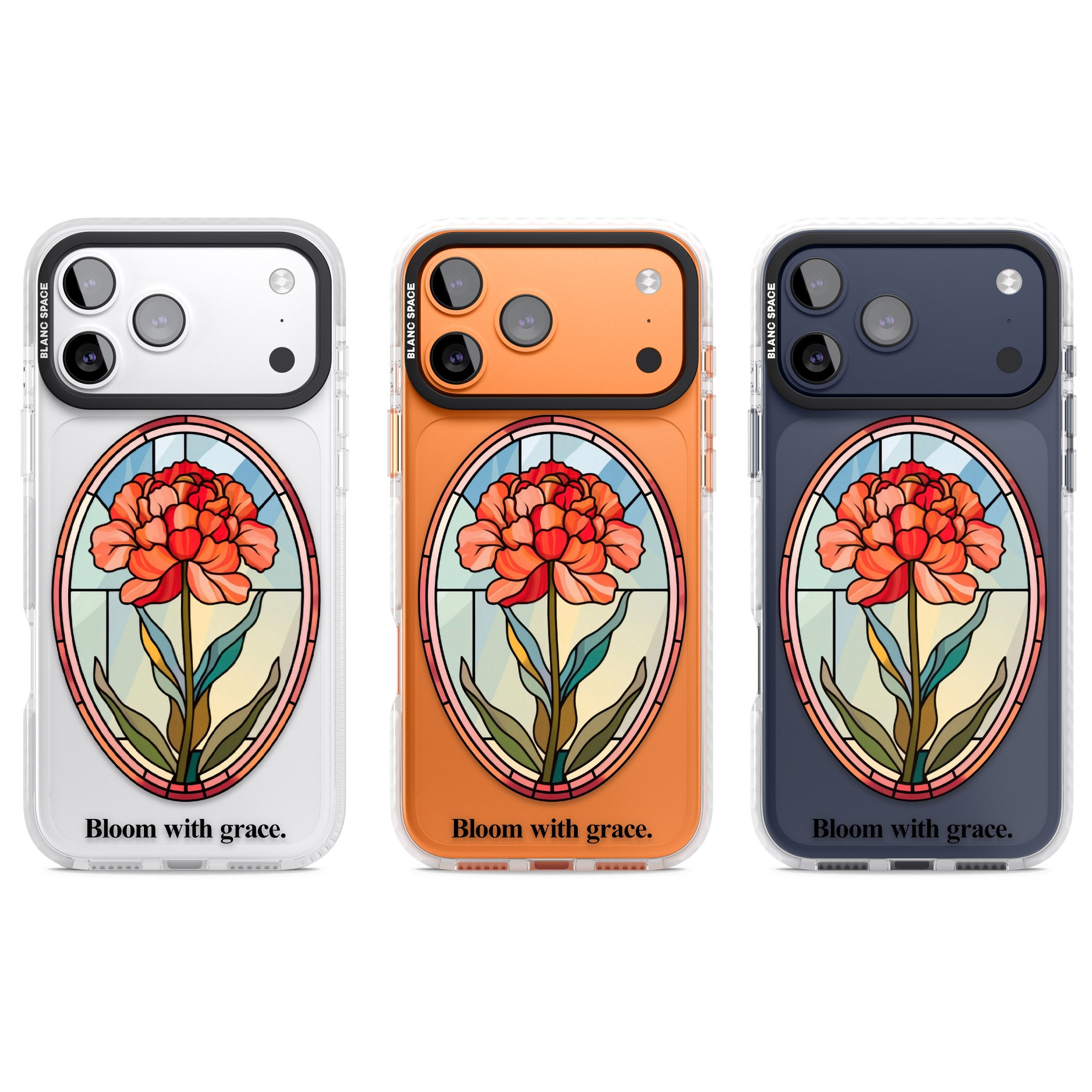 Bloom With Grace iPhone 17 Pro Impact Pro Clear Phone Case APT Impact Protection