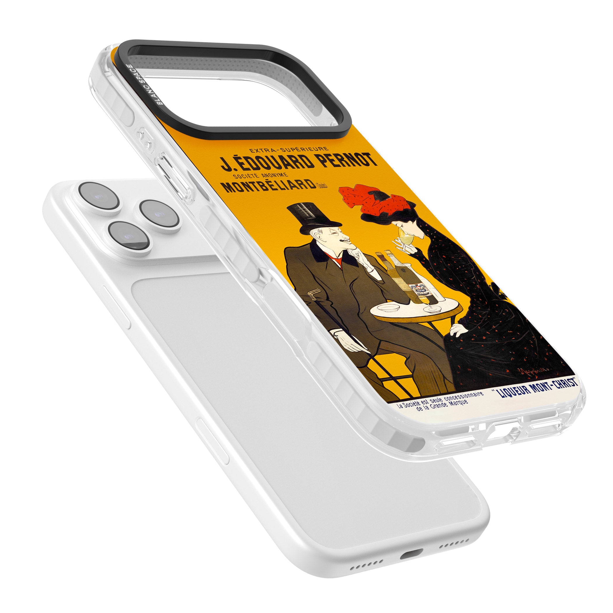 Absinthe, J.Edouard Pernot Poster iPhone 17 Pro Impact Pro Clear Phone Case Colours