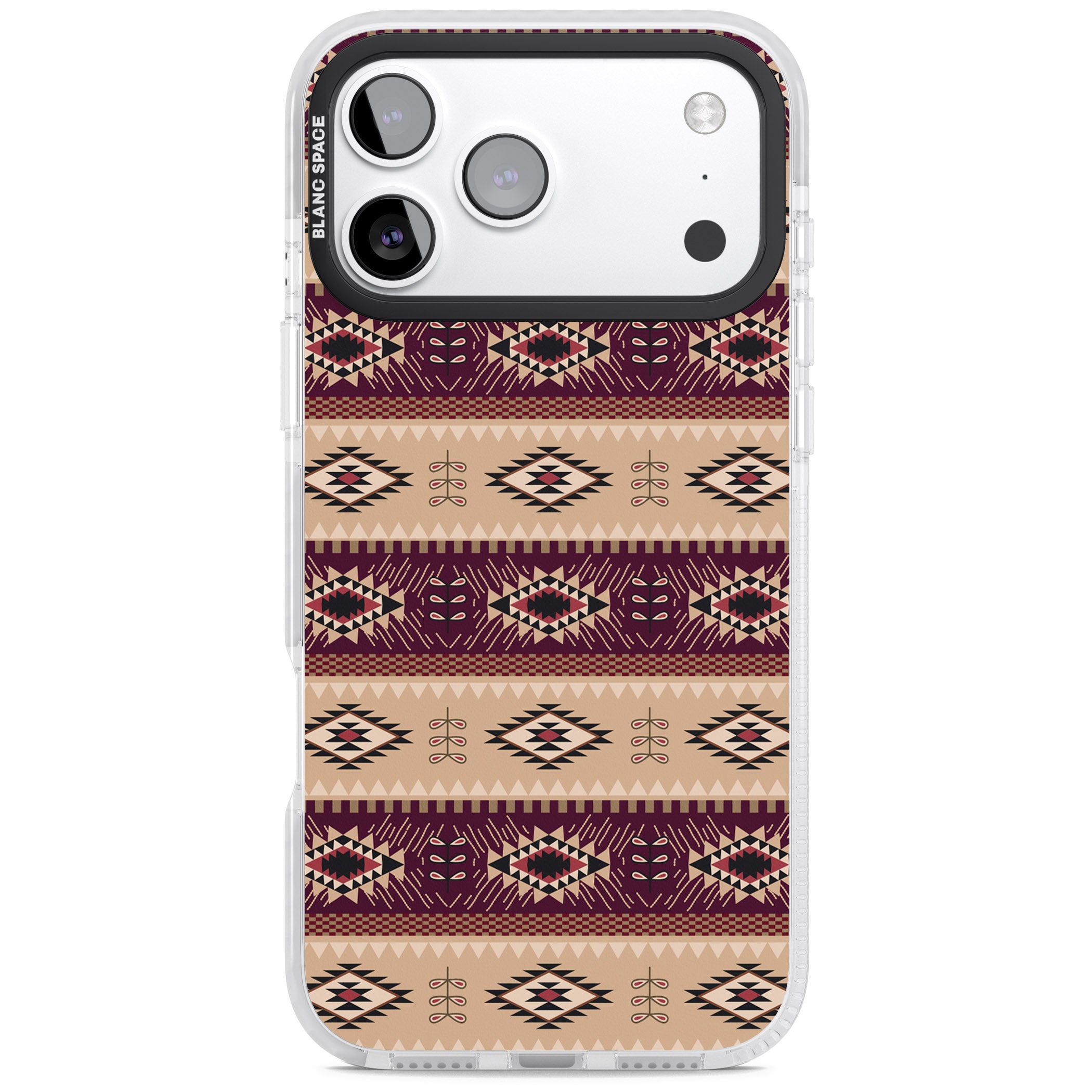 Western Poncho iPhone 17 Pro Max Impact Pro Clear Phone Case