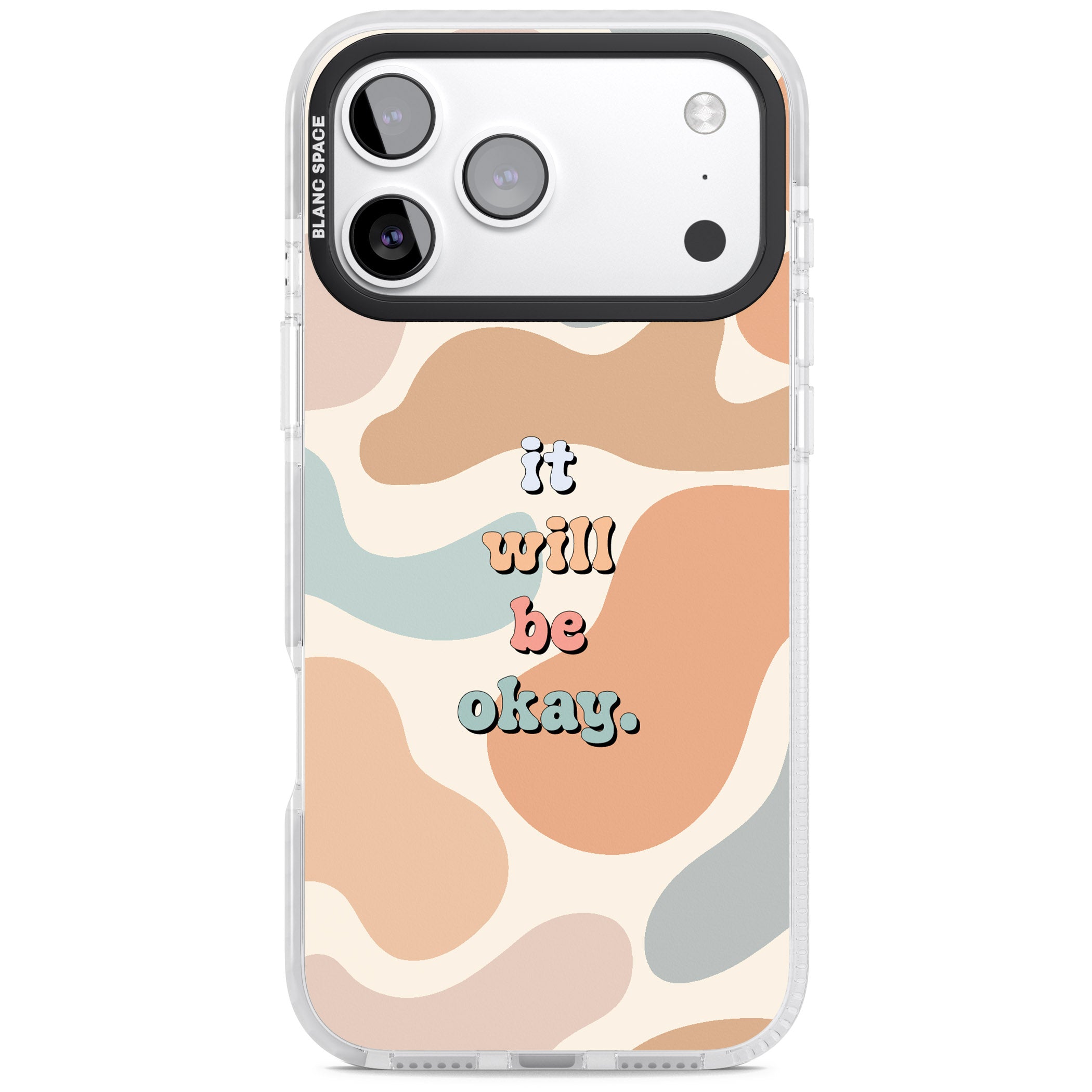 It Will Be Okay iPhone 17 Pro Impact Pro Clear Phone Case