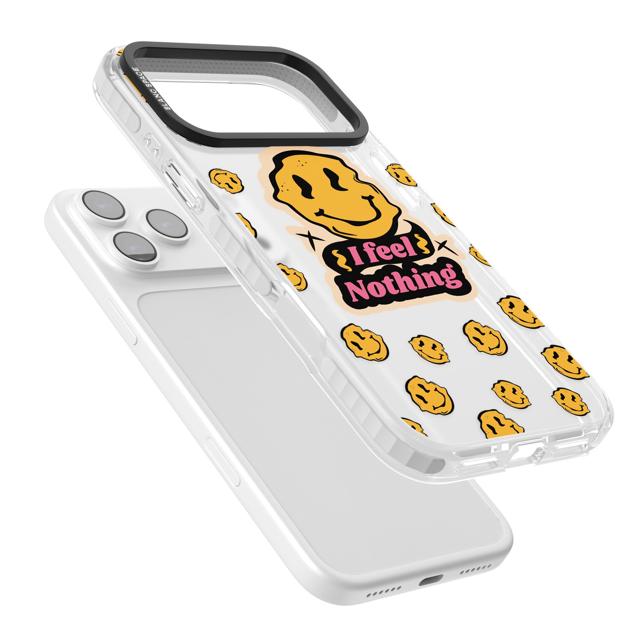 I Feel Nothing (Clear) iPhone 17 Pro Impact Clear Phone Case Colours