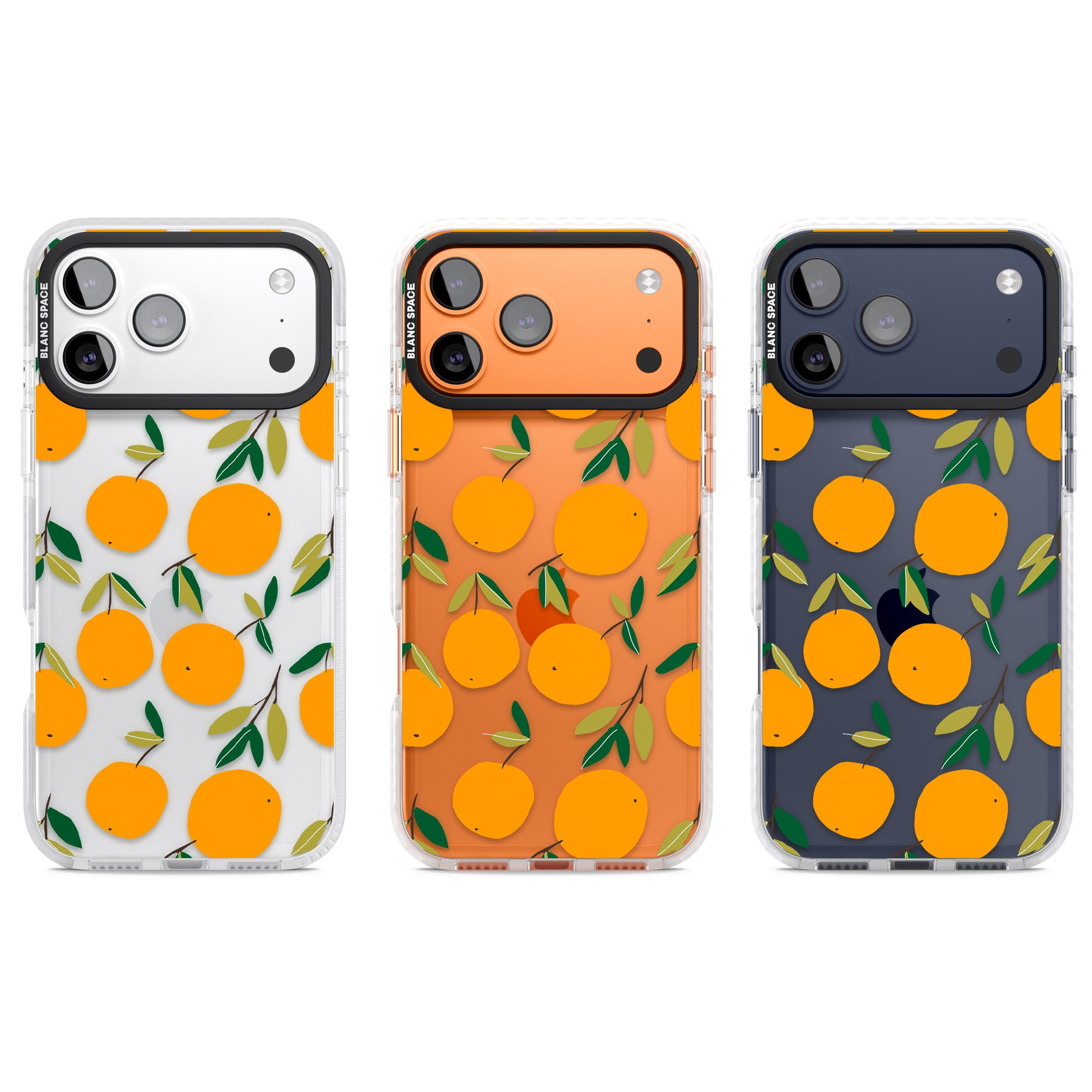 Citrus Grove iPhone 17 Pro Impact Clear Phone Case APT Impact Protection