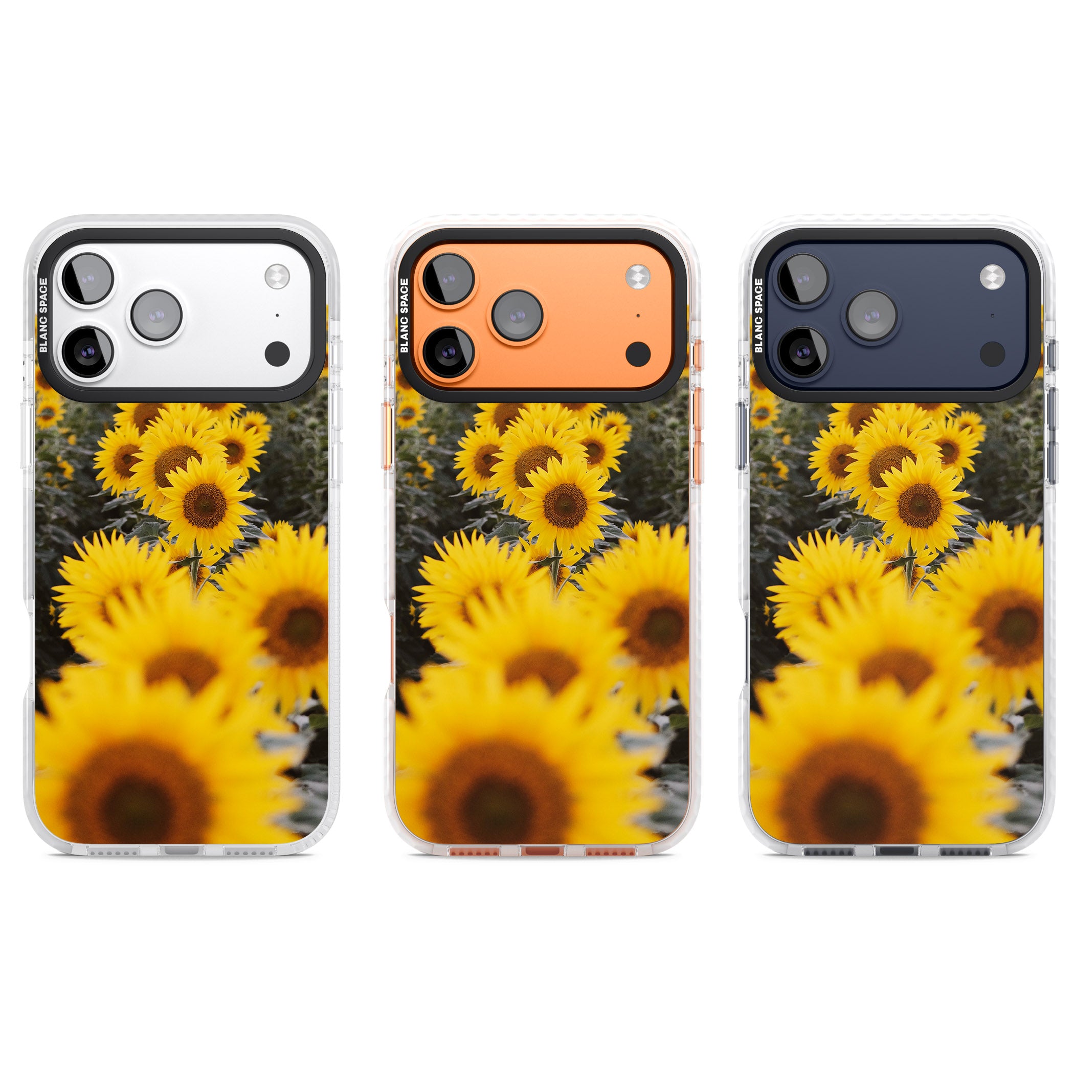 Sunflower Field iPhone 17 Pro Impact Clear Phone Case APT Impact Protection