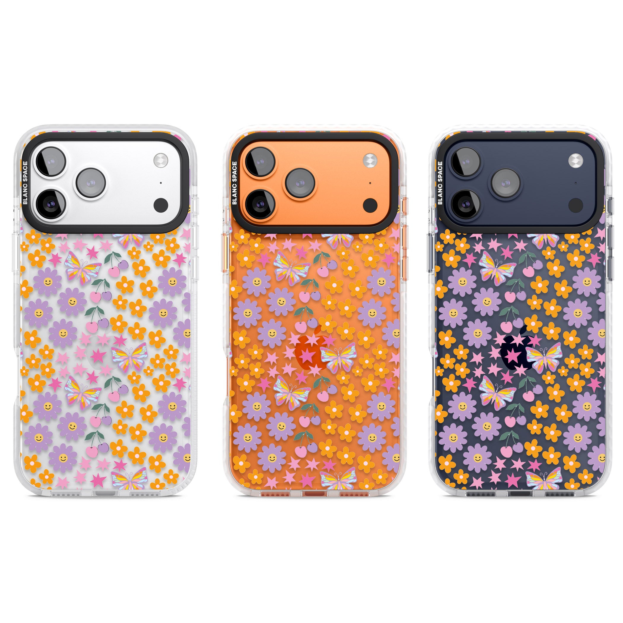 Botanical Bombardment iPhone 17 Pro Impact Clear Phone Case APT Impact Protection