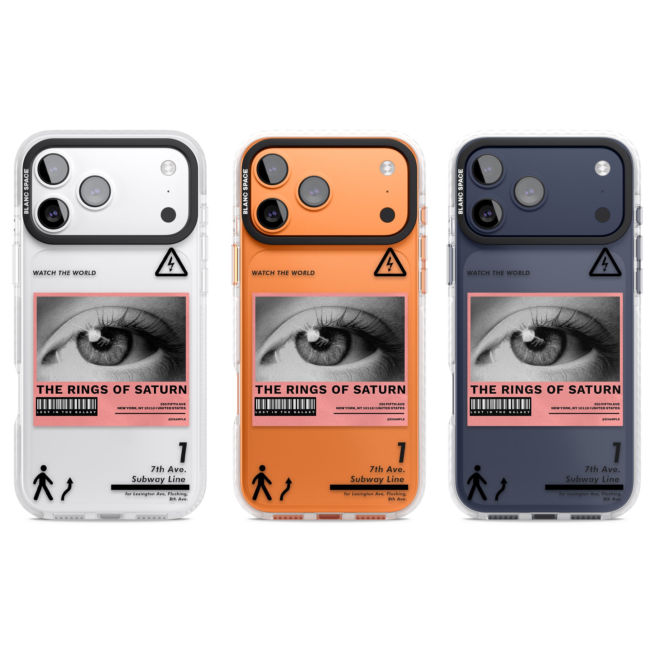 Watch The World iPhone 17 Pro Impact Clear Phone Case APT Impact Protection