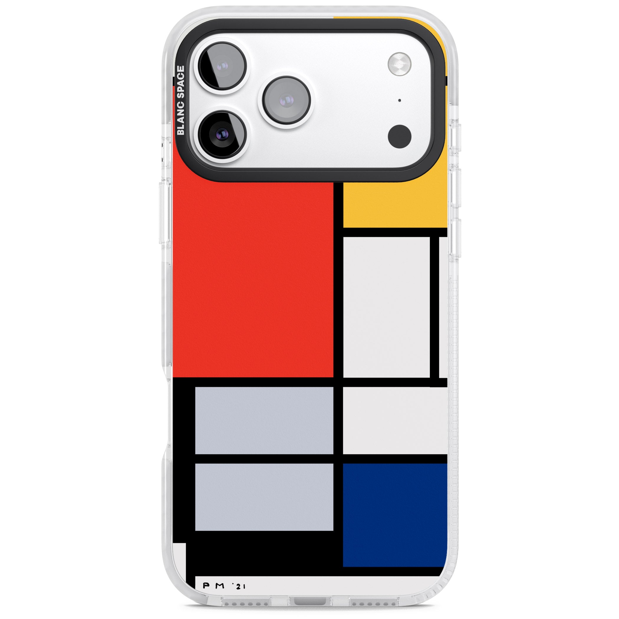 Piet Mondrian'S Composition iPhone 17 Pro Impact Clear Phone Case