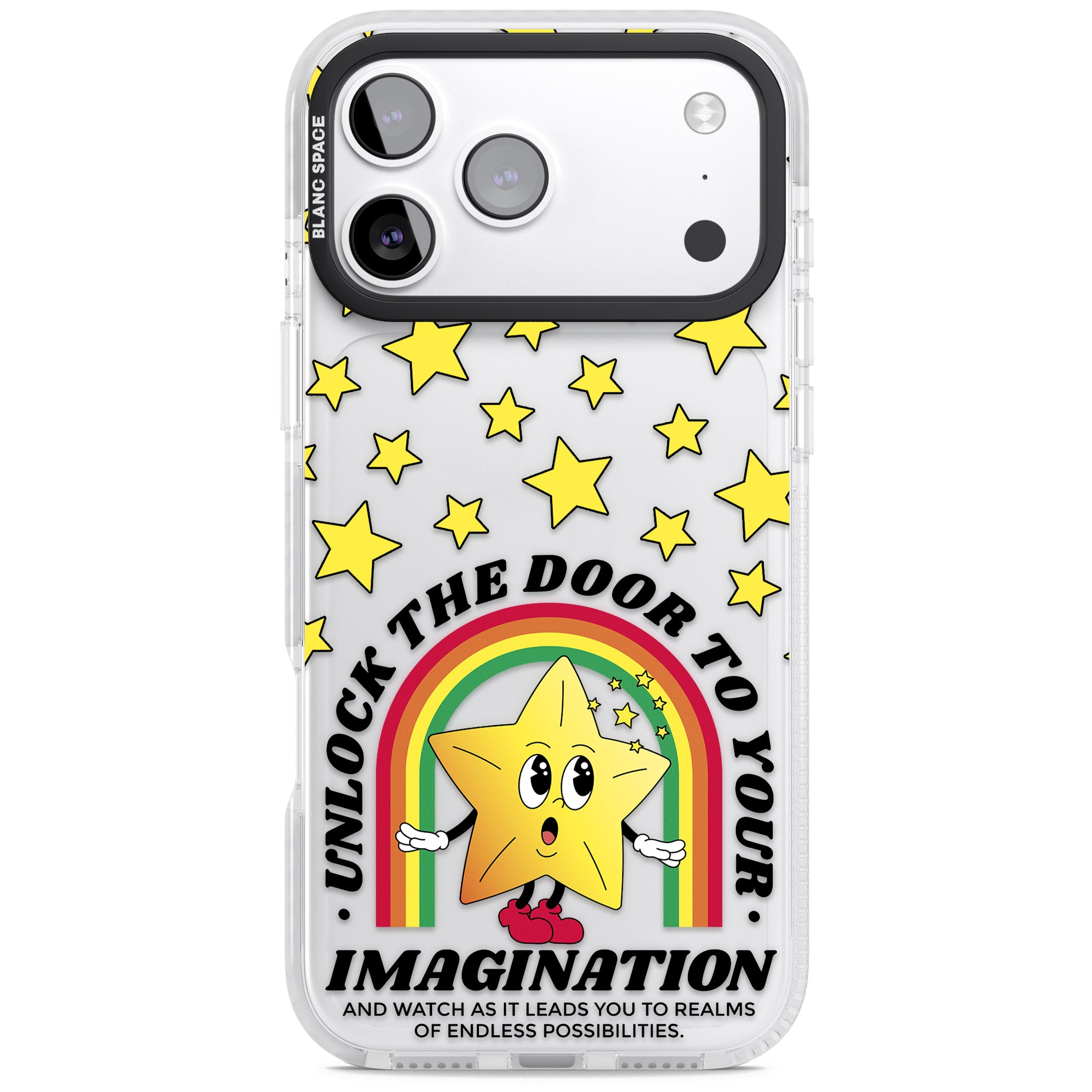 Imagination iPhone 17 Pro Impact Clear Phone Case