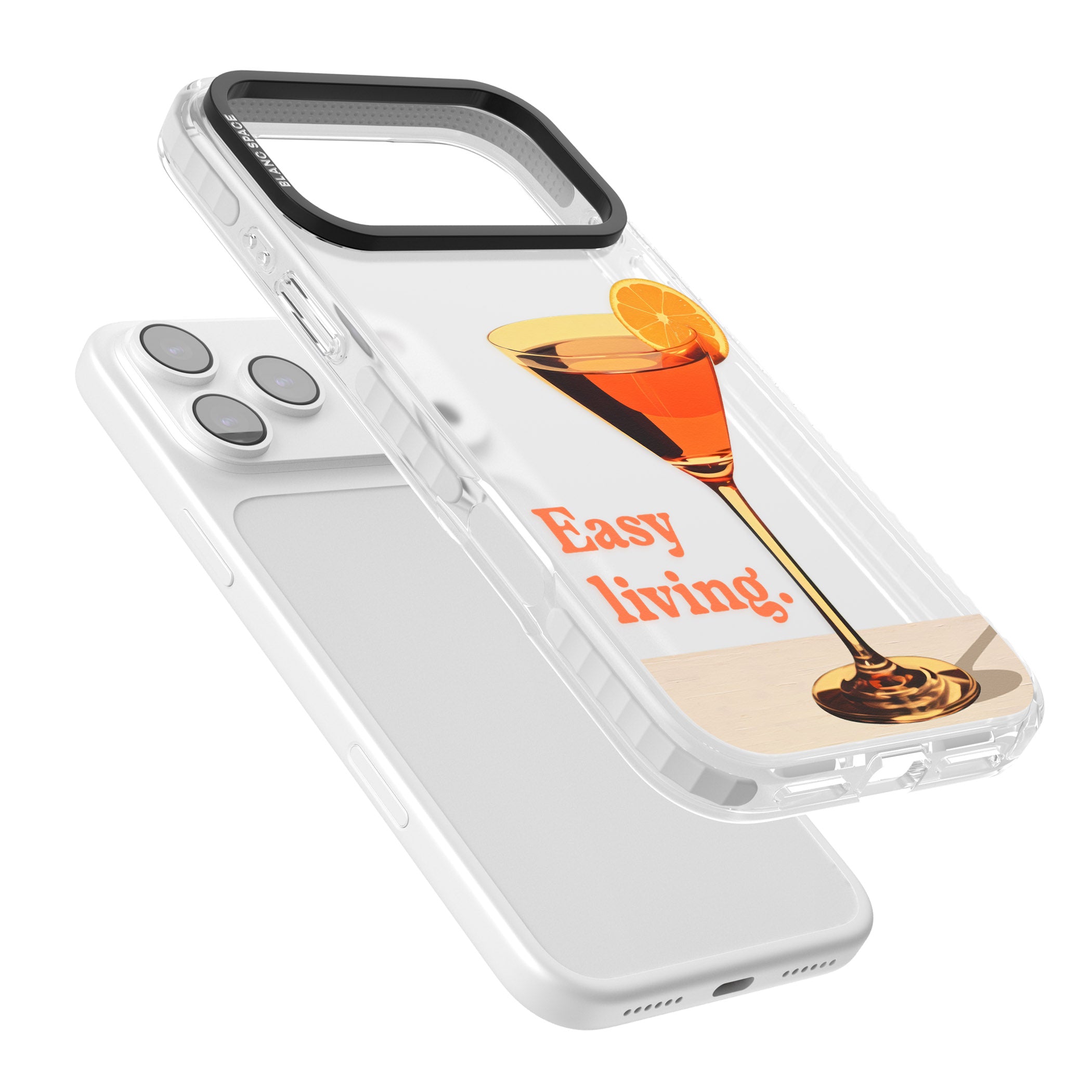 Easy Living iPhone 17 Pro Impact Clear Phone Case Colours