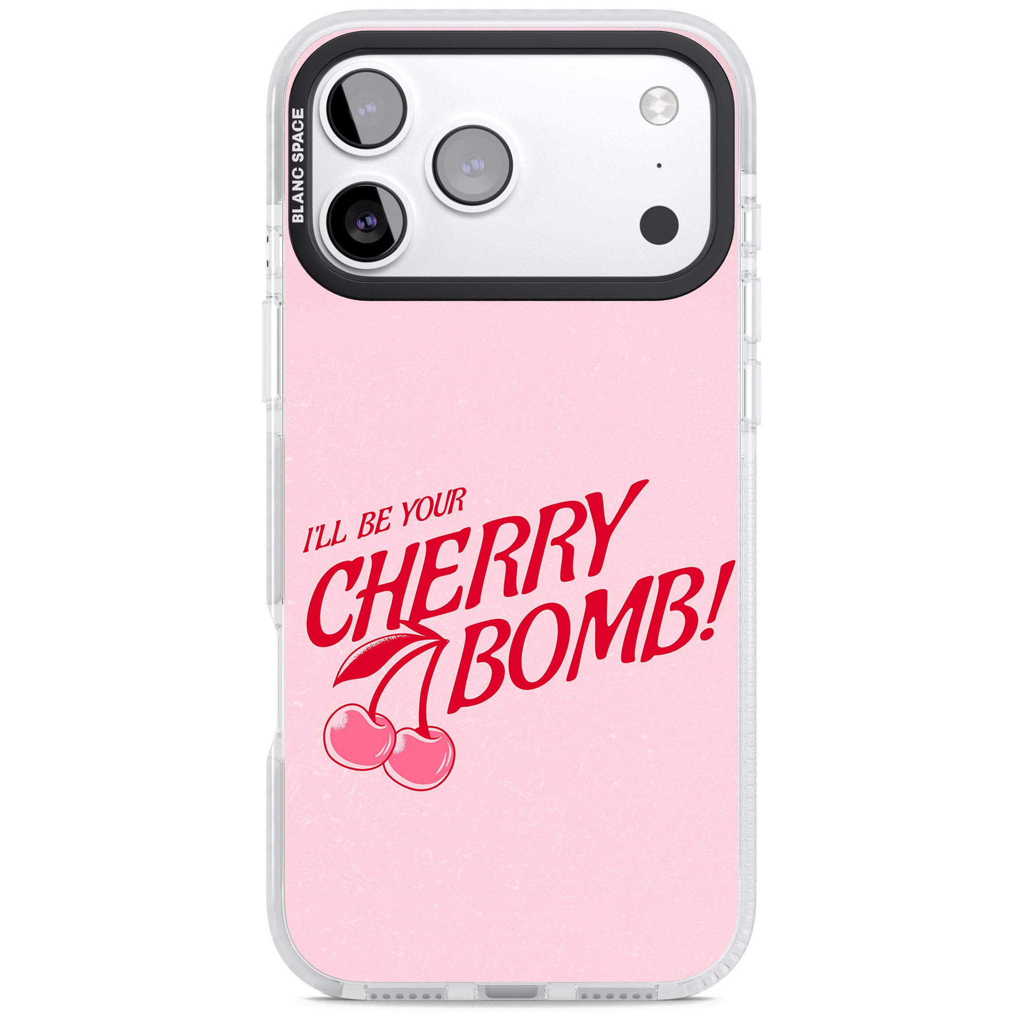 Your Cherry Bomb iPhone 17 Pro Impact Clear Phone Case