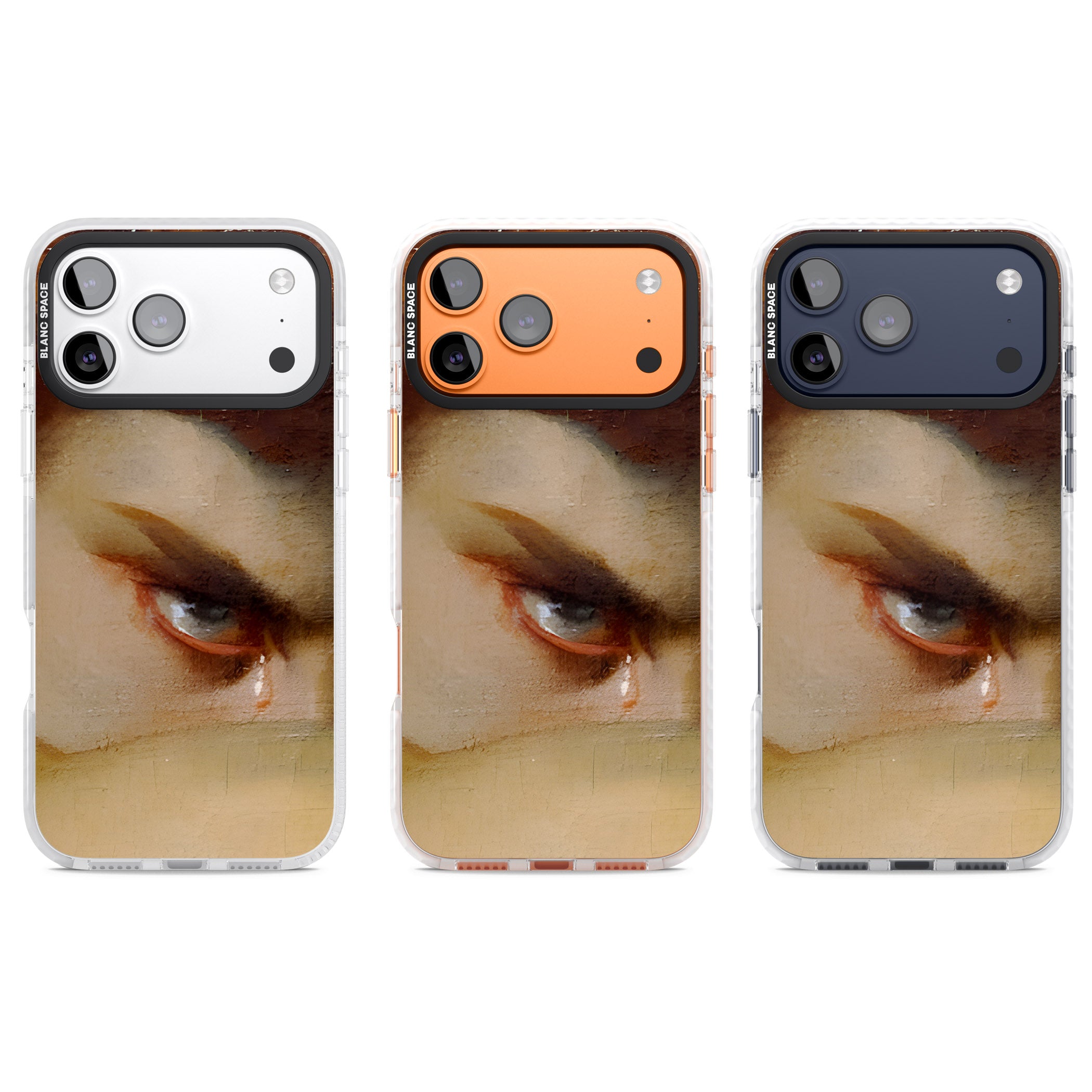 Fallen Angel iPhone 17 Pro Impact Clear Phone Case APT Impact Protection