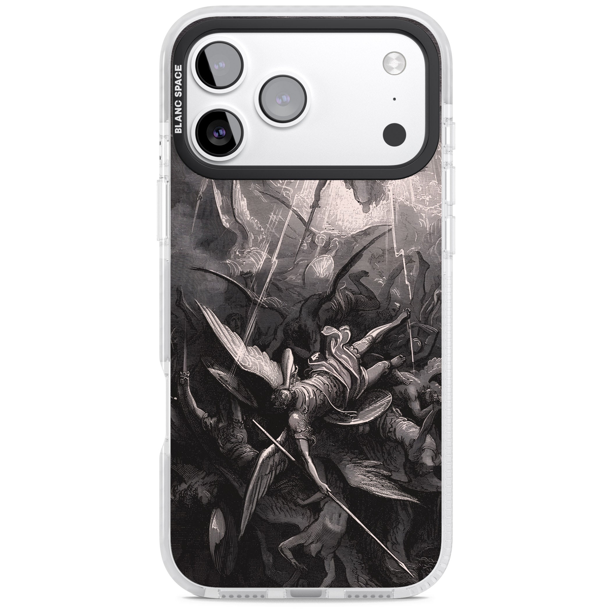 Paradise Lost iPhone 17 Pro Max Impact Clear Phone Case