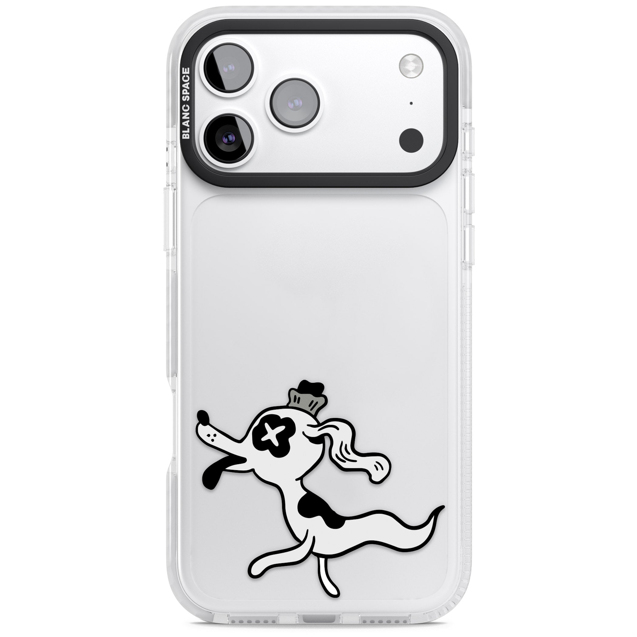 Dog Spirit iPhone 17 Pro Max Impact Clear Phone Case