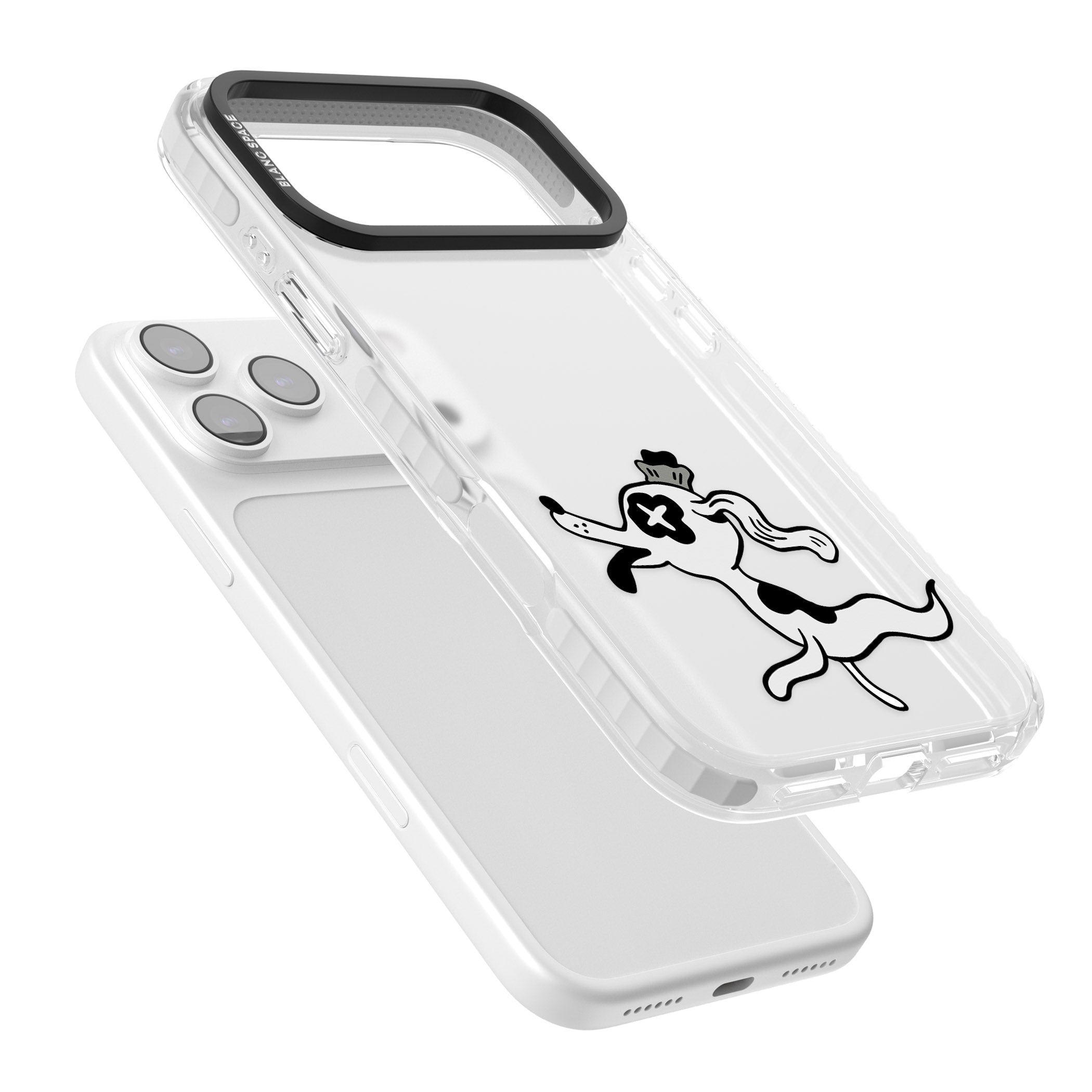 Dog Spirit iPhone 17 Pro Impact Clear Phone Case Colours