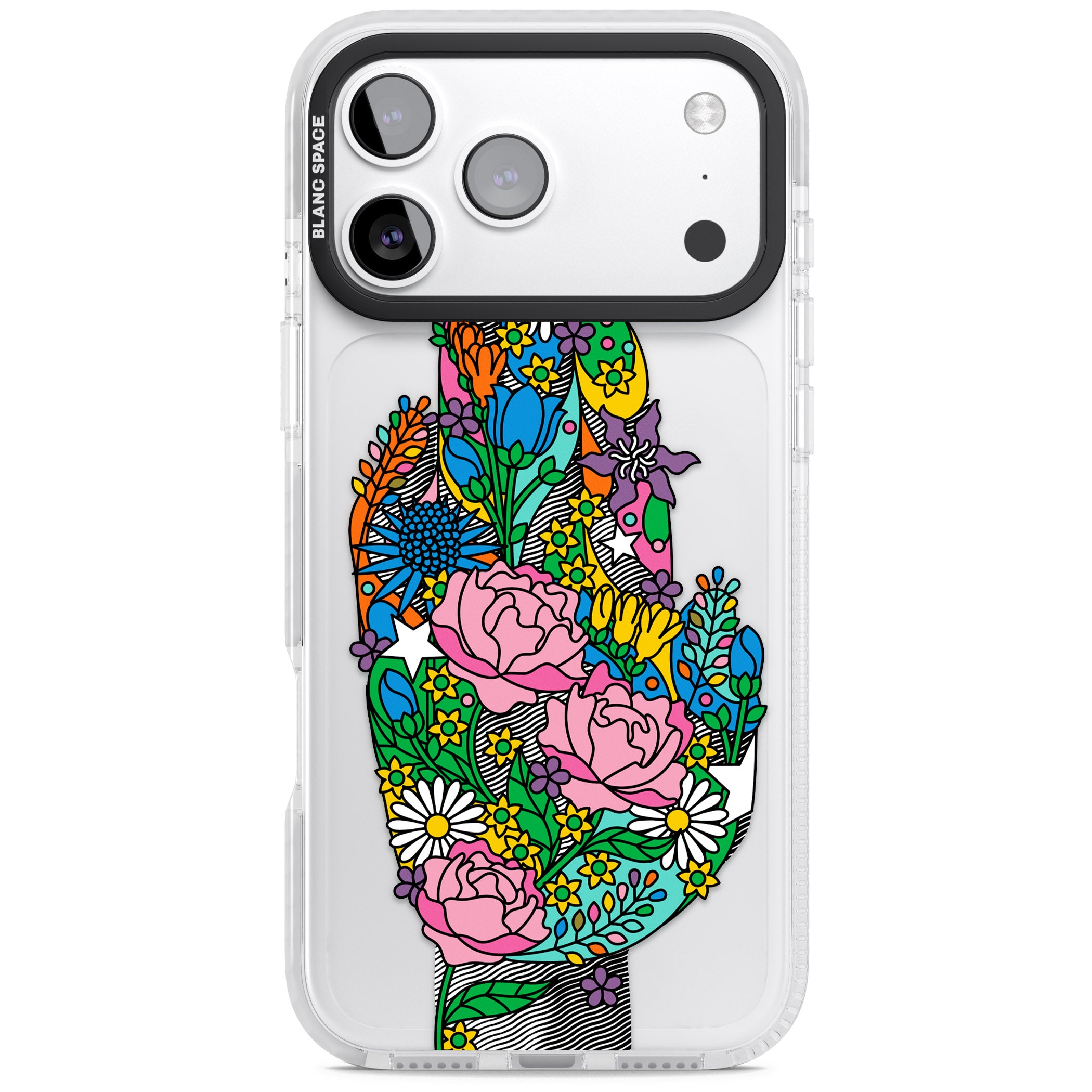 Garden Touch iPhone 17 Pro Impact Clear Phone Case