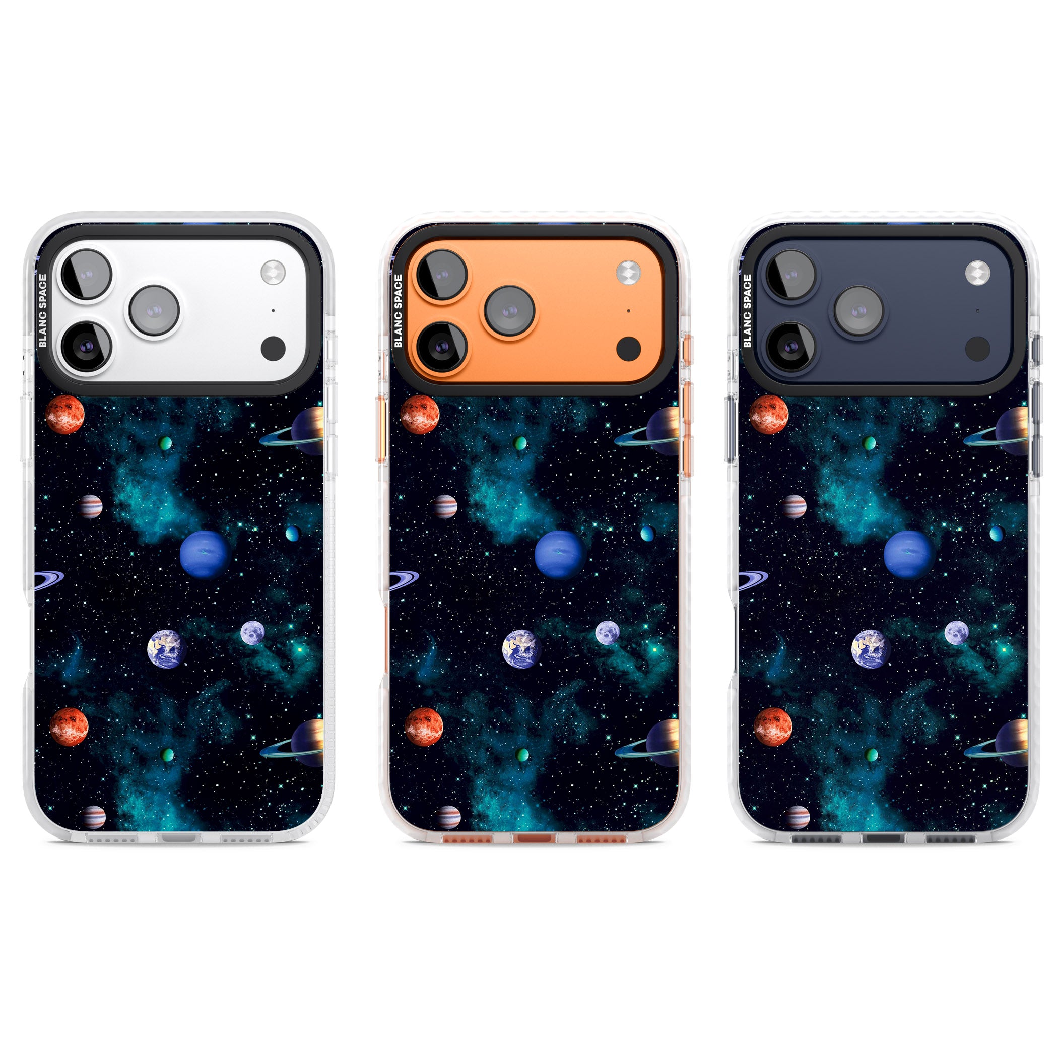 Deep Space iPhone 17 Pro Impact Clear Phone Case APT Impact Protection