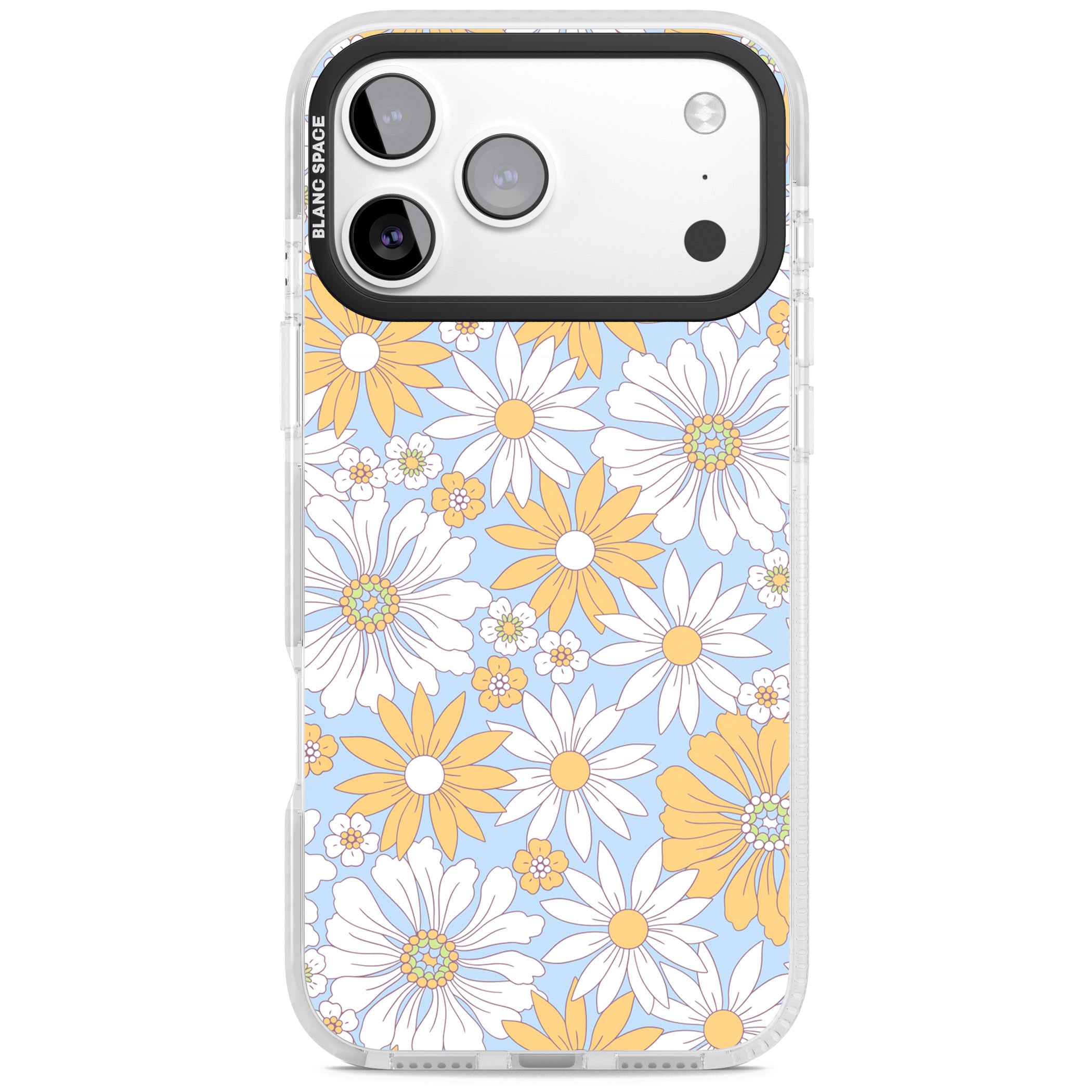 Summers Day Flower Mix iPhone 17 Pro Impact Clear Phone Case