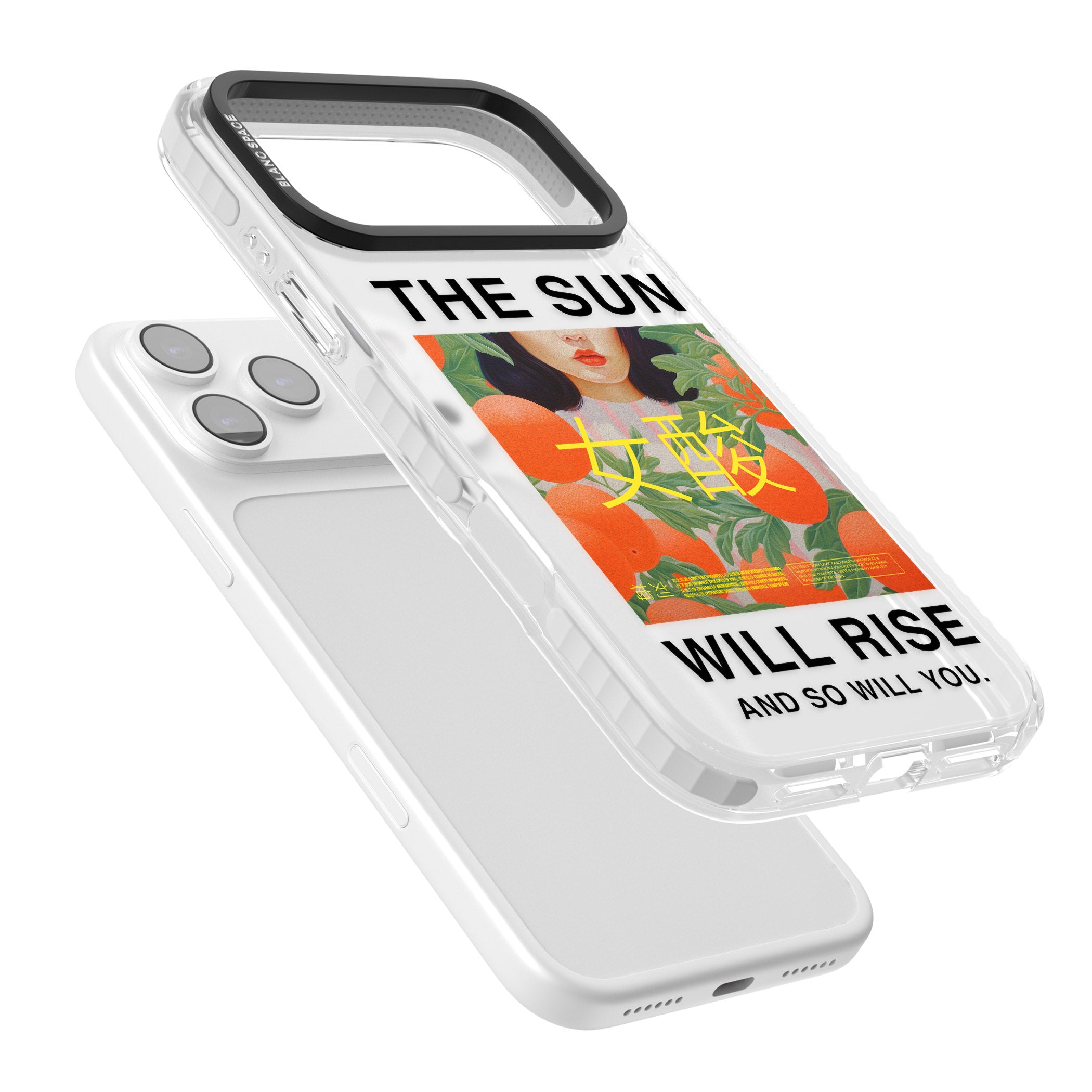 The Sun Will Rise iPhone 17 Pro Impact Clear Phone Case Colours