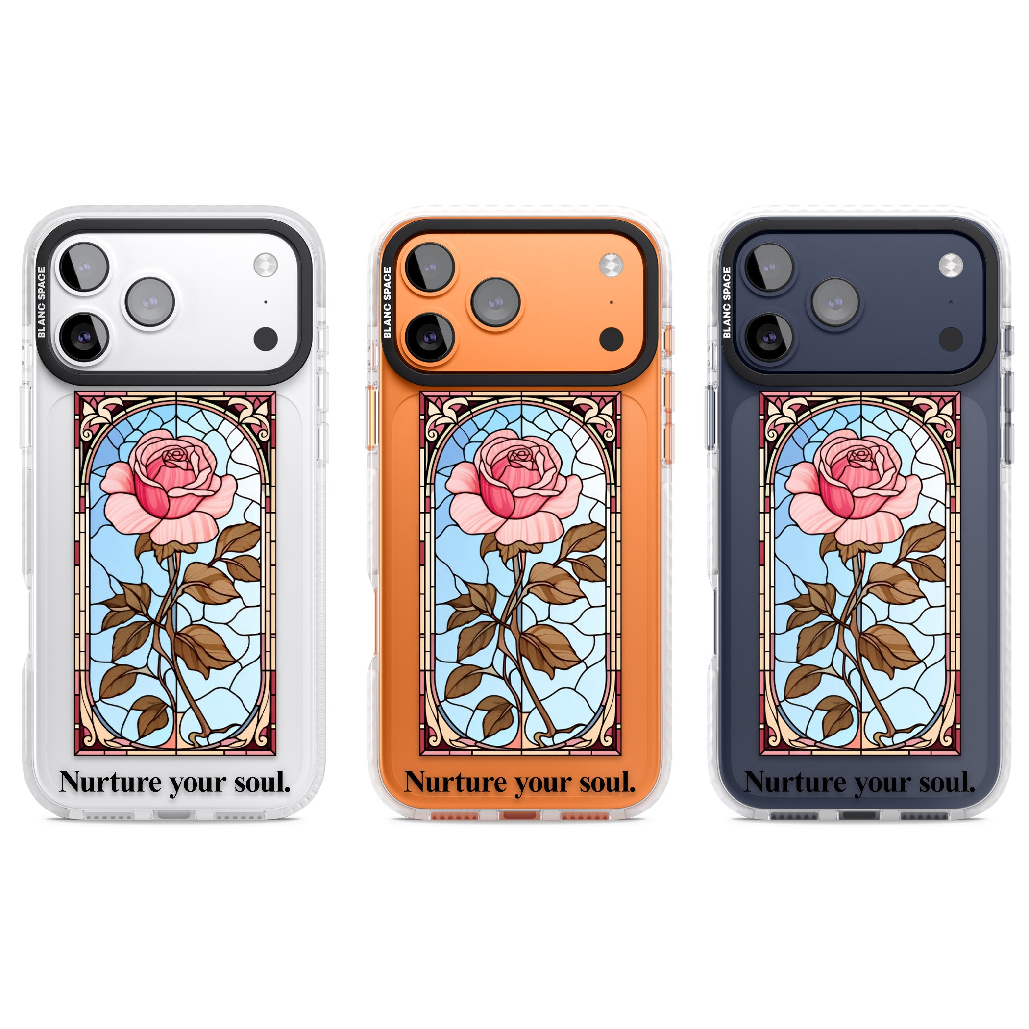 Nurture Your Soul iPhone 17 Pro Impact Clear Phone Case APT Impact Protection