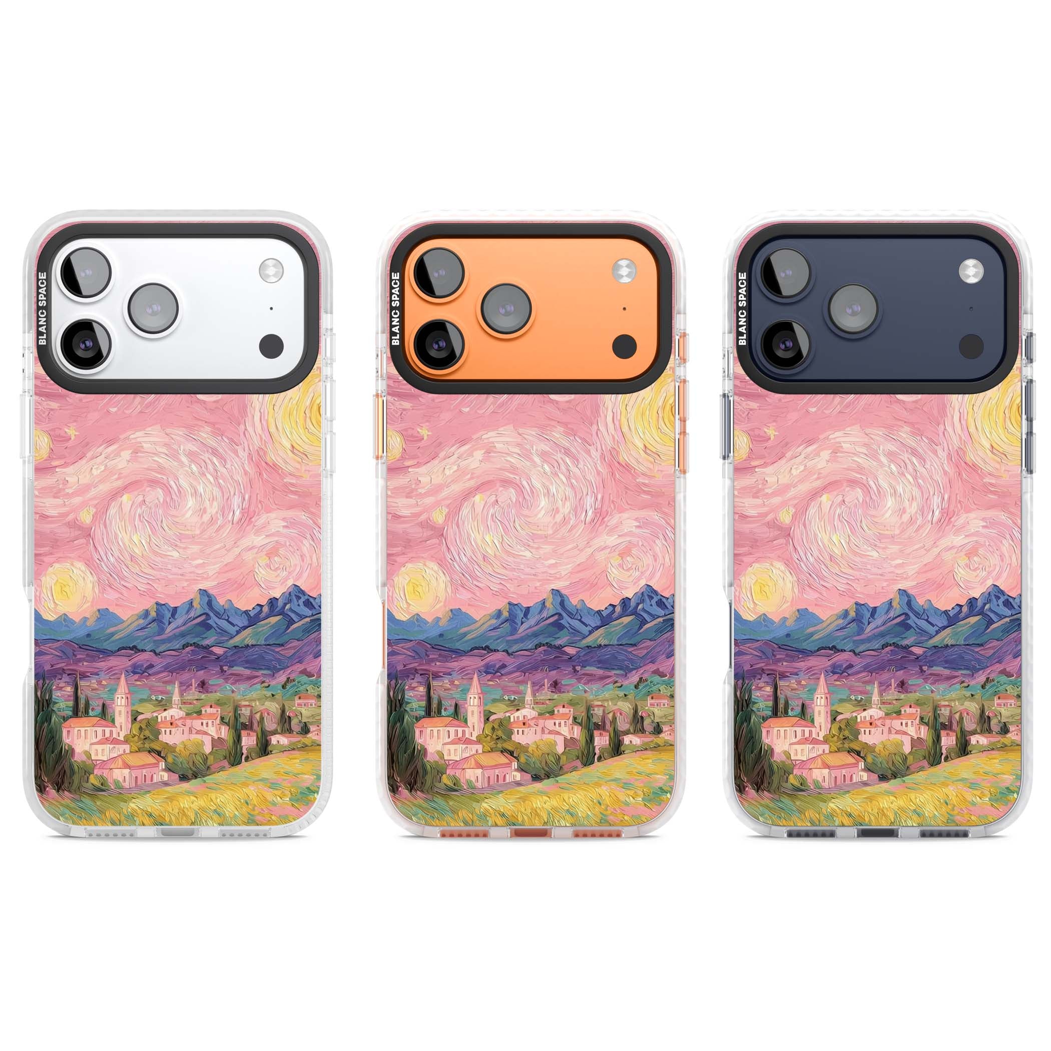 The Starry Sunset for her iPhone case | Black Impact case for iPhone 17 Pro, iPhone 17 Pro Max