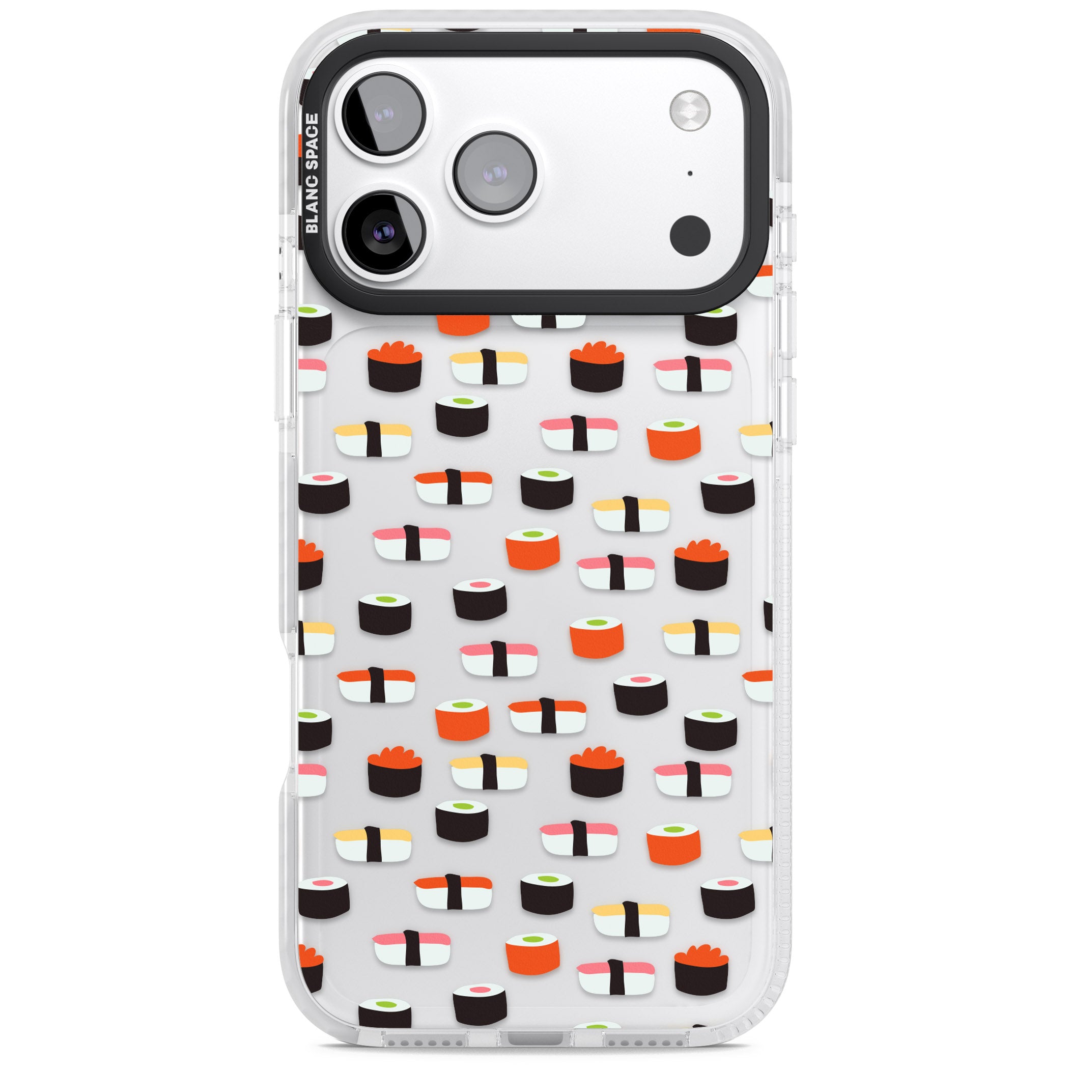 Sushi Pop iPhone 17 Pro Impact Clear Phone Case