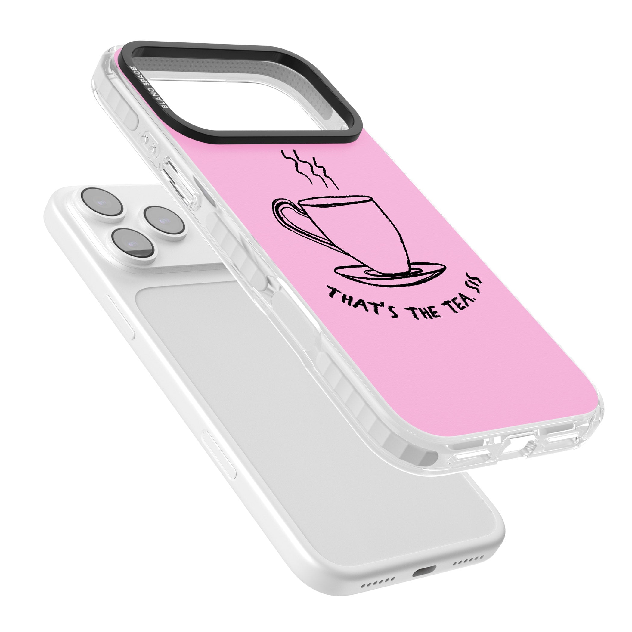 That'S The Tea Sis iPhone 17 Pro Impact Clear Phone Case Colours